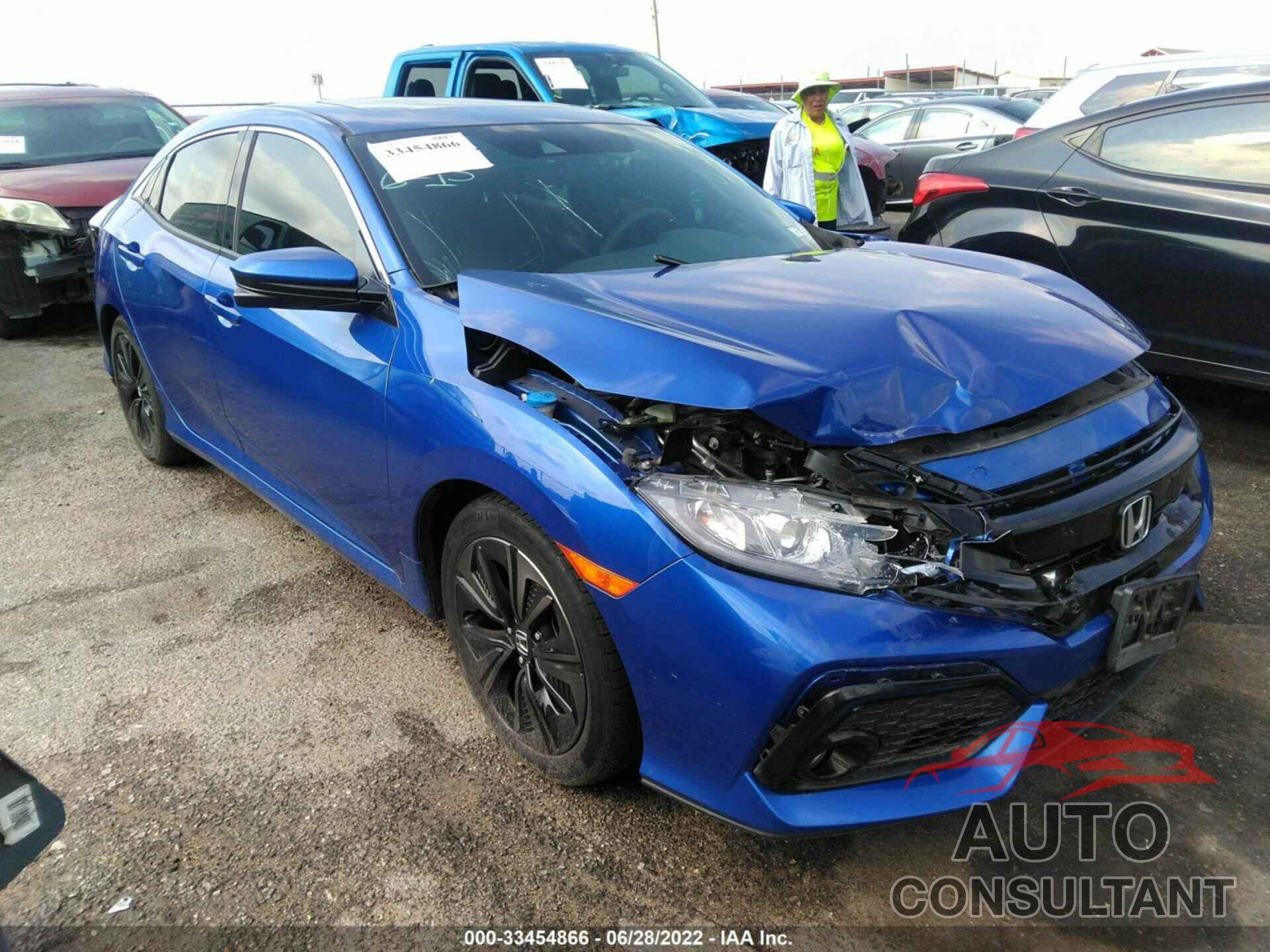 HONDA CIVIC HATCHBACK 2019 - SHHFK7H69KU210234