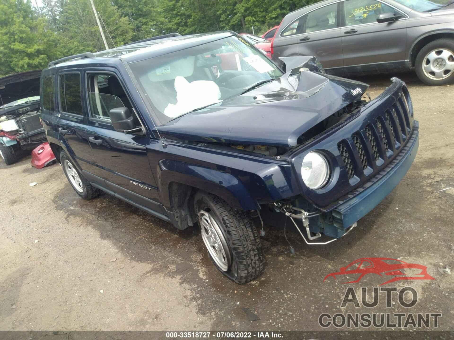 JEEP PATRIOT 2016 - 1C4NJPBA9GD676791