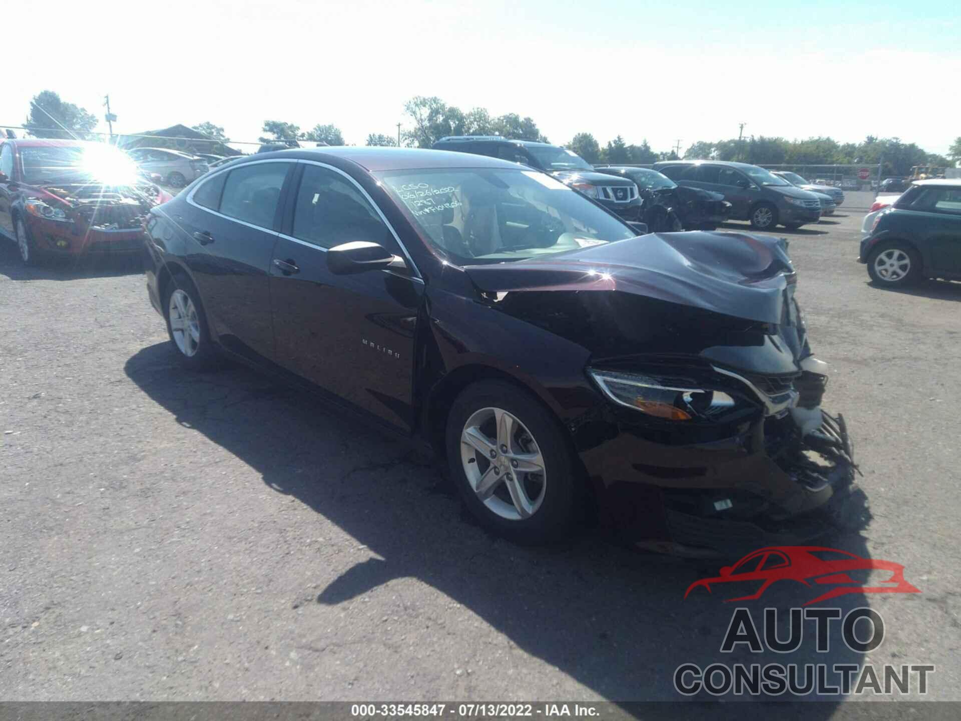 CHEVROLET MALIBU 2020 - 1G1ZB5ST3LF104806