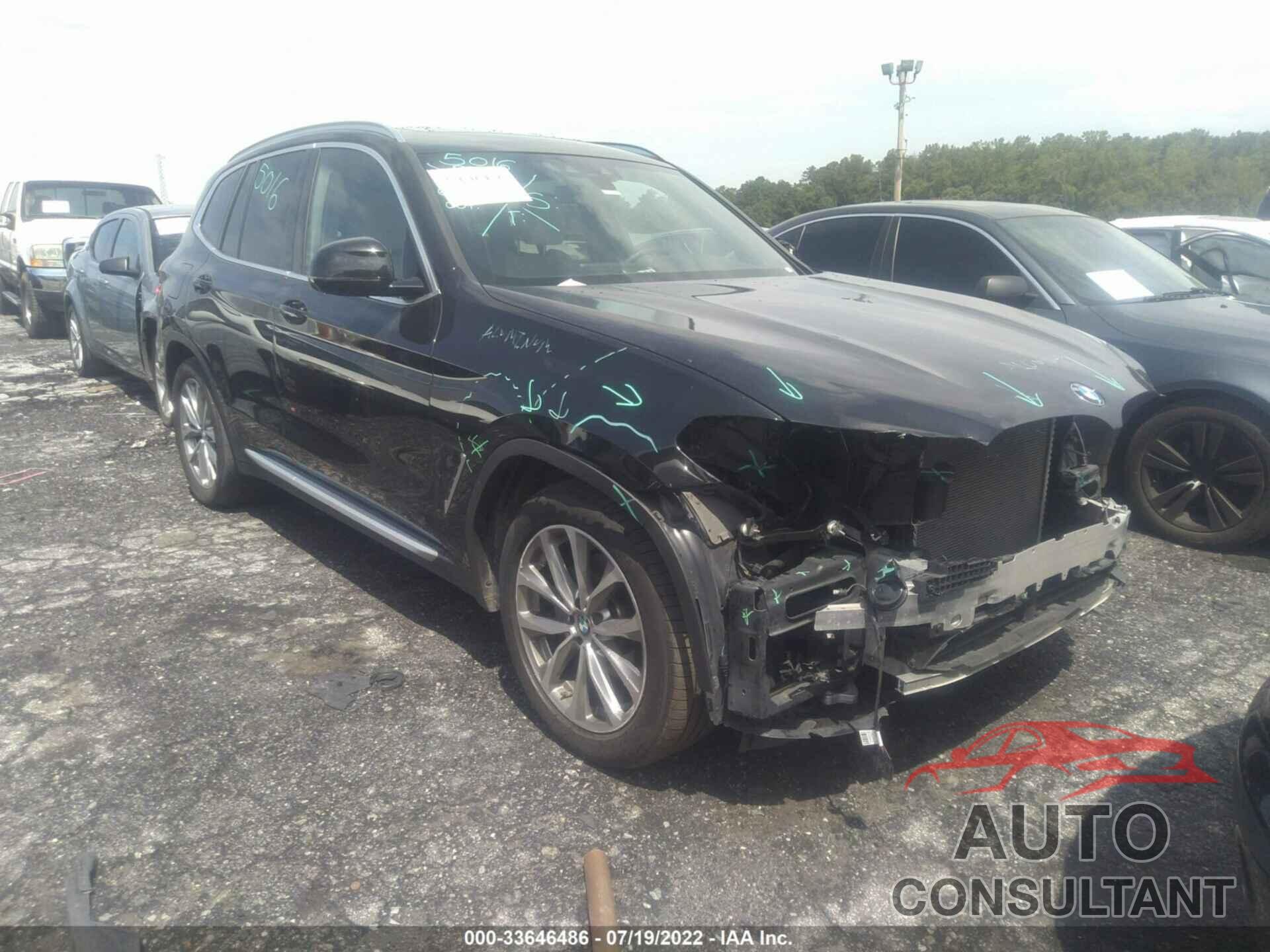 BMW X3 2019 - 5UXTR7C54KLE96233