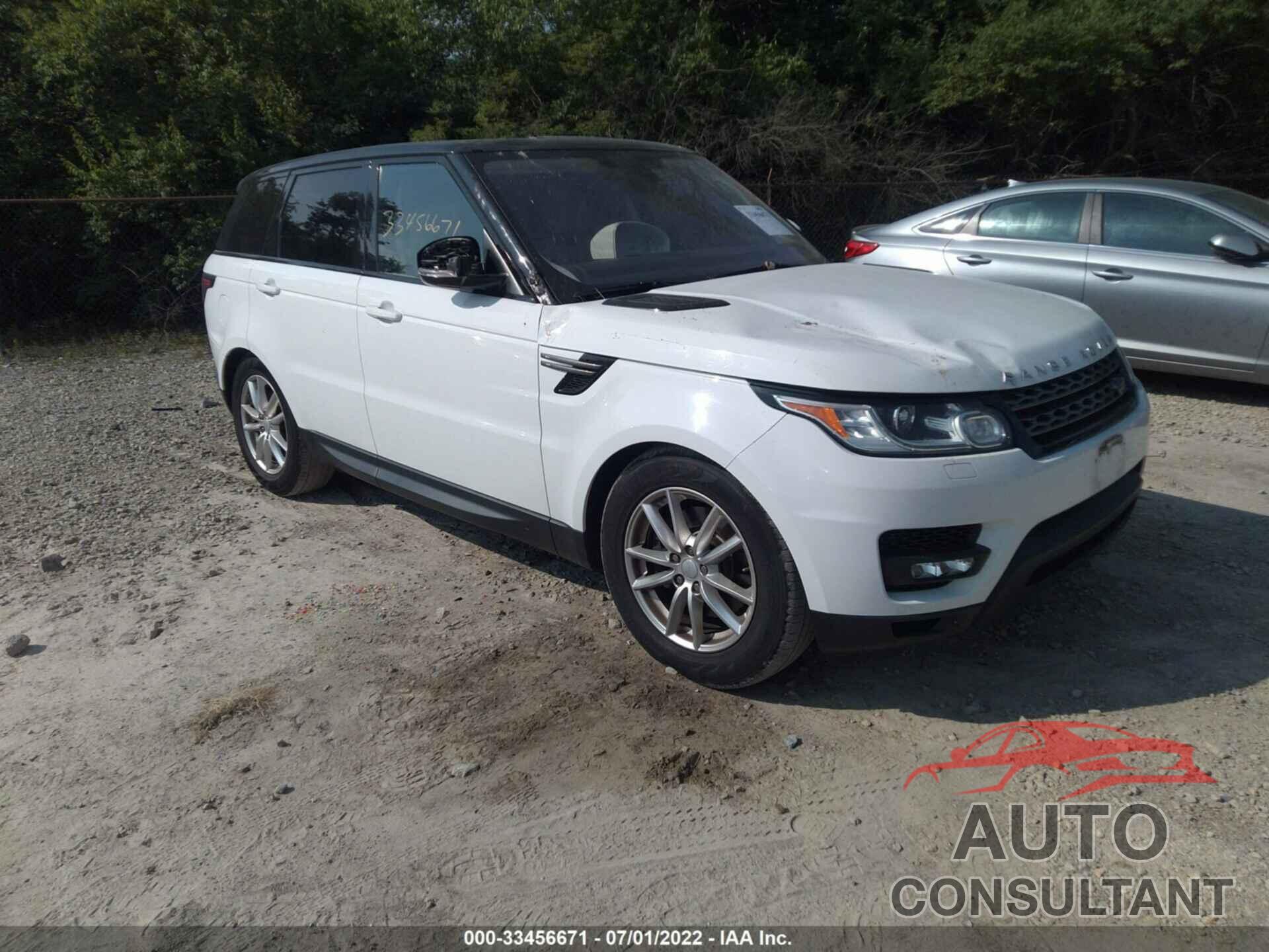 LAND ROVER RANGE ROVER SPORT 2016 - SALWG2PF9GA663656