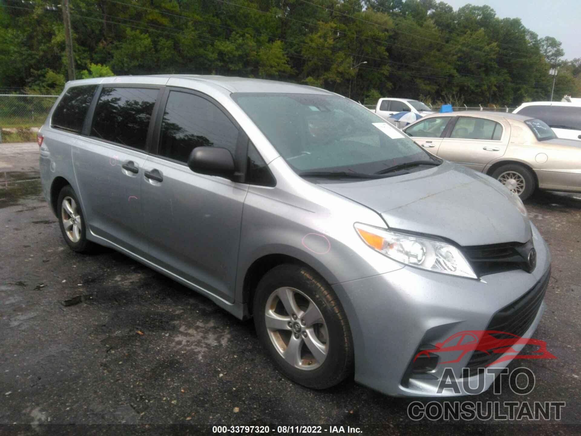 TOYOTA SIENNA 2020 - 5TDZZ3DC8LS027452