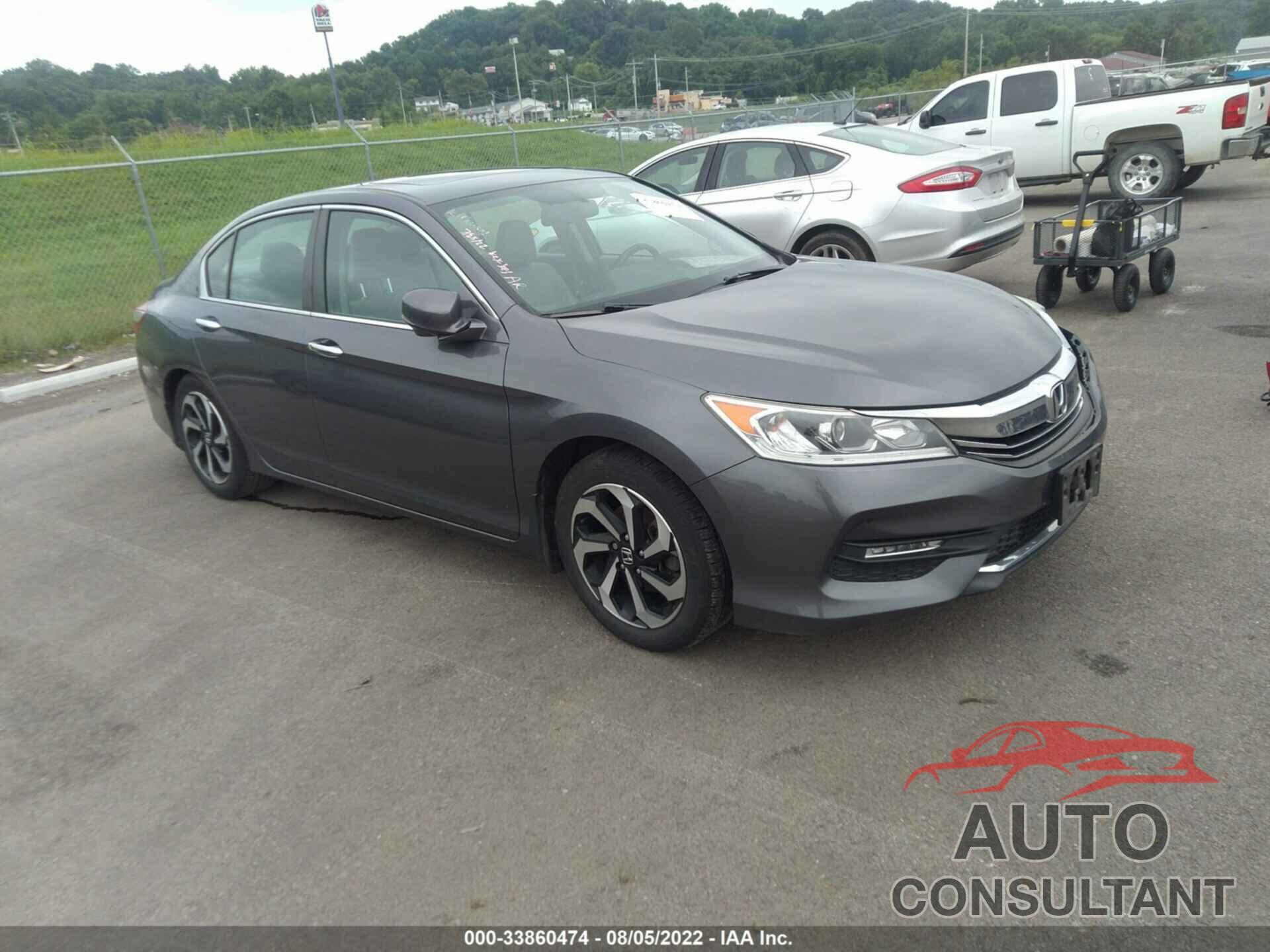 HONDA ACCORD SEDAN 2016 - 1HGCR2F83GA112776