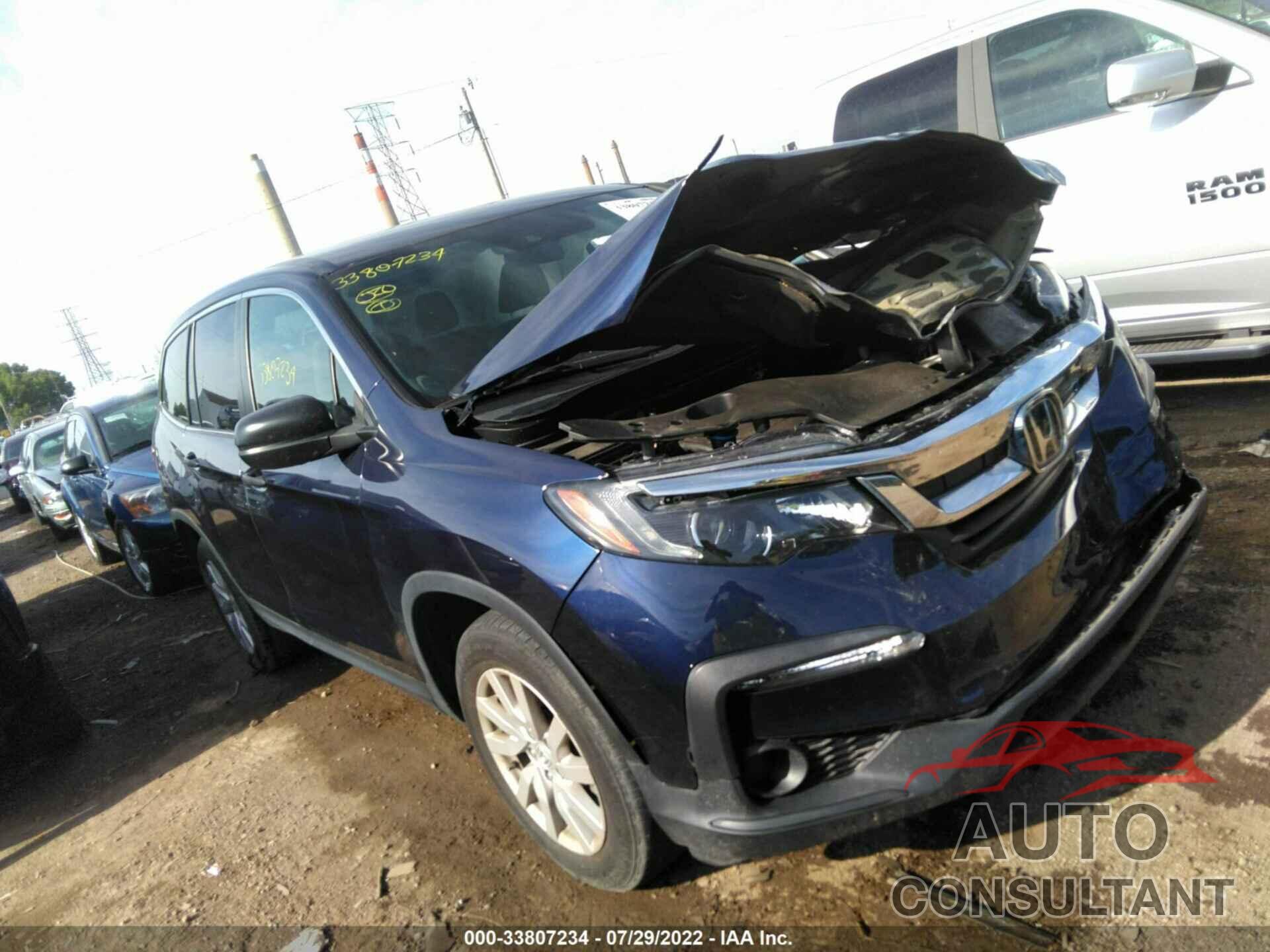 HONDA PILOT 2019 - 5FNYF6H13KB089990