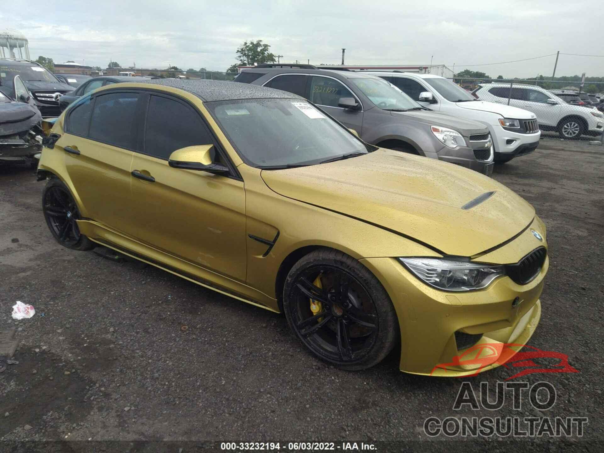 BMW M3 2015 - WBS3C9C57FP804238