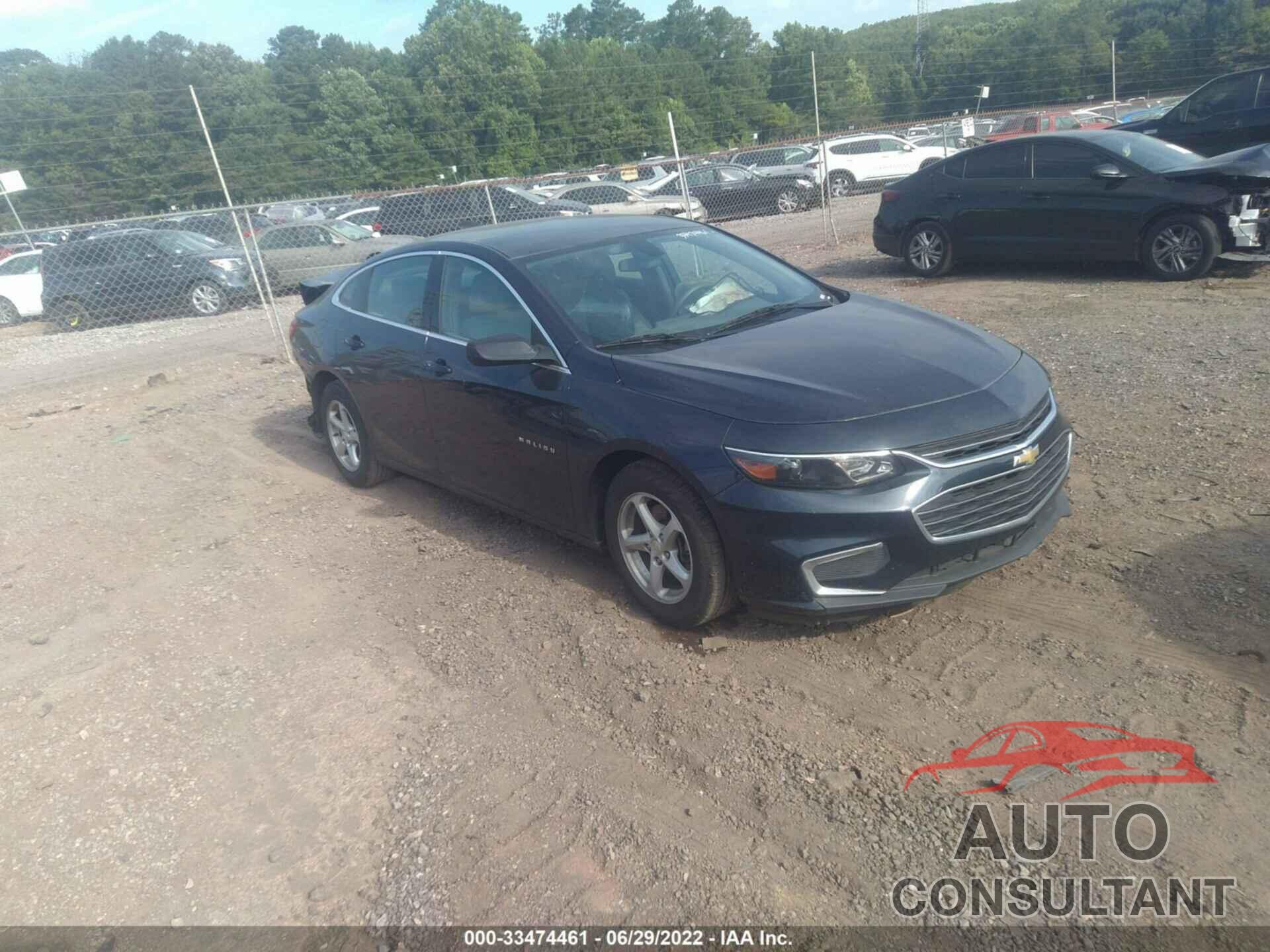 CHEVROLET MALIBU 2017 - 1G1ZB5ST9HF126199
