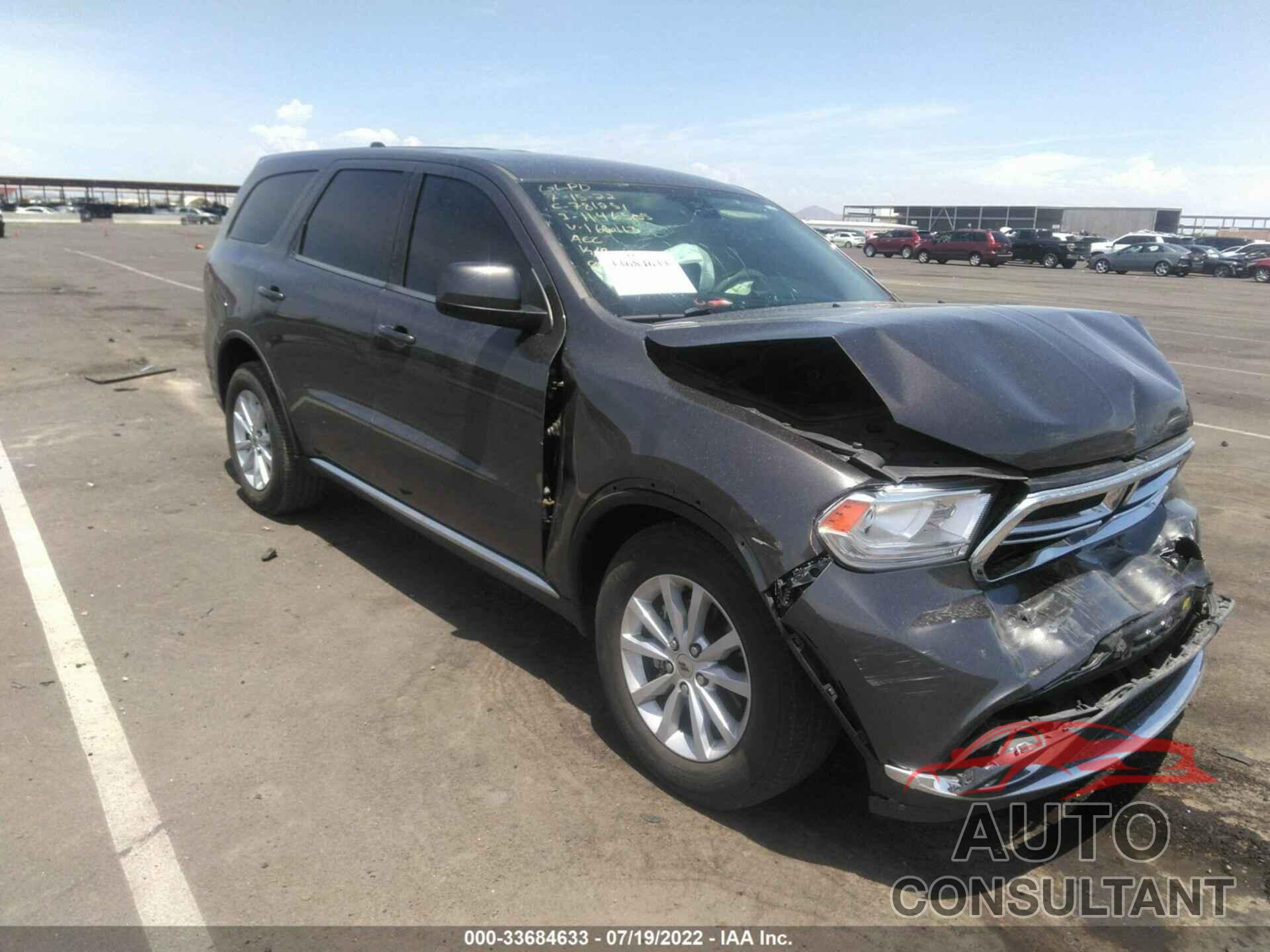 DODGE DURANGO 2020 - 1C4RDHAG6LC166113