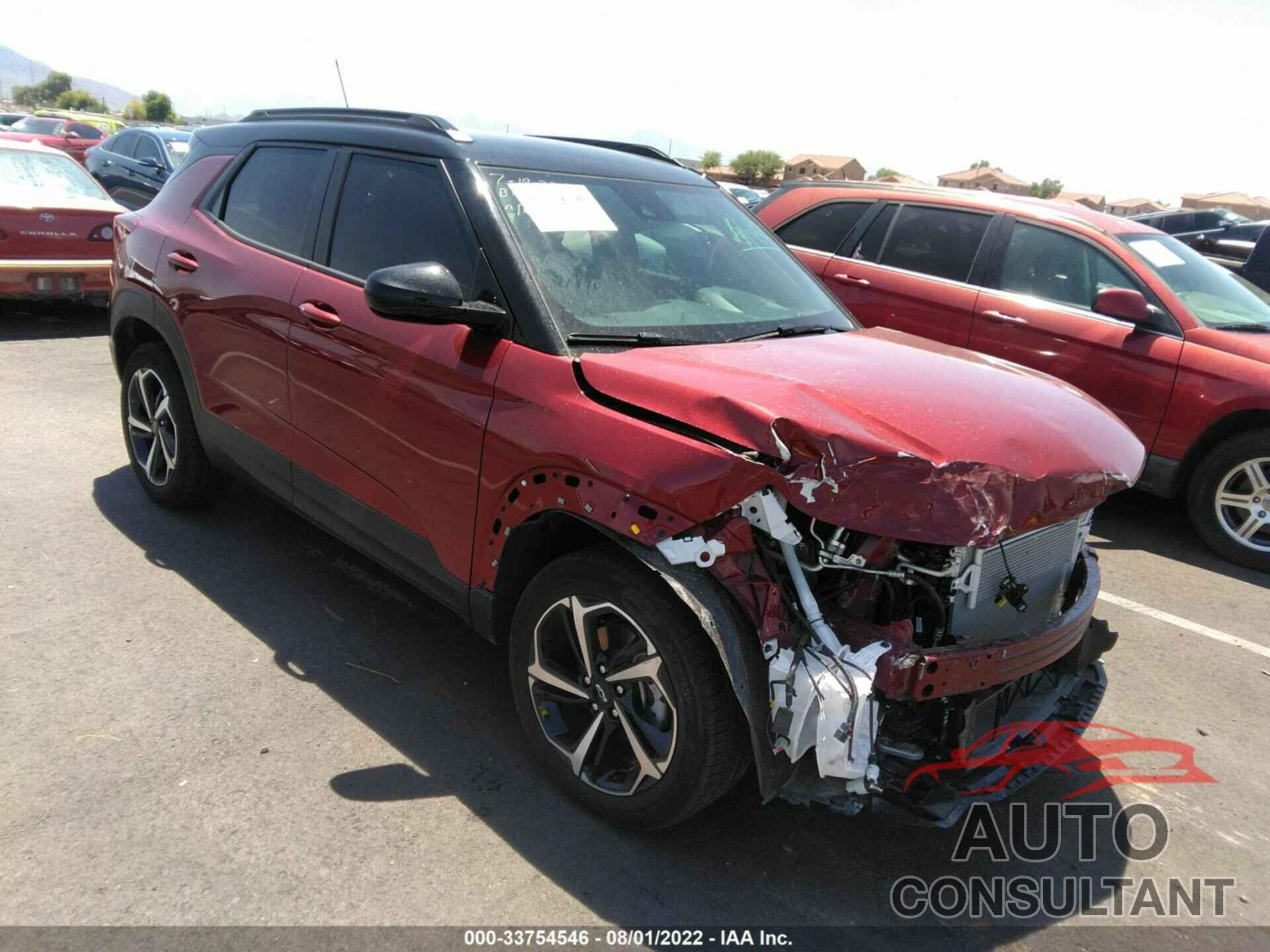 CHEVROLET TRAILBLAZER 2022 - KL79MTSL6NB042184