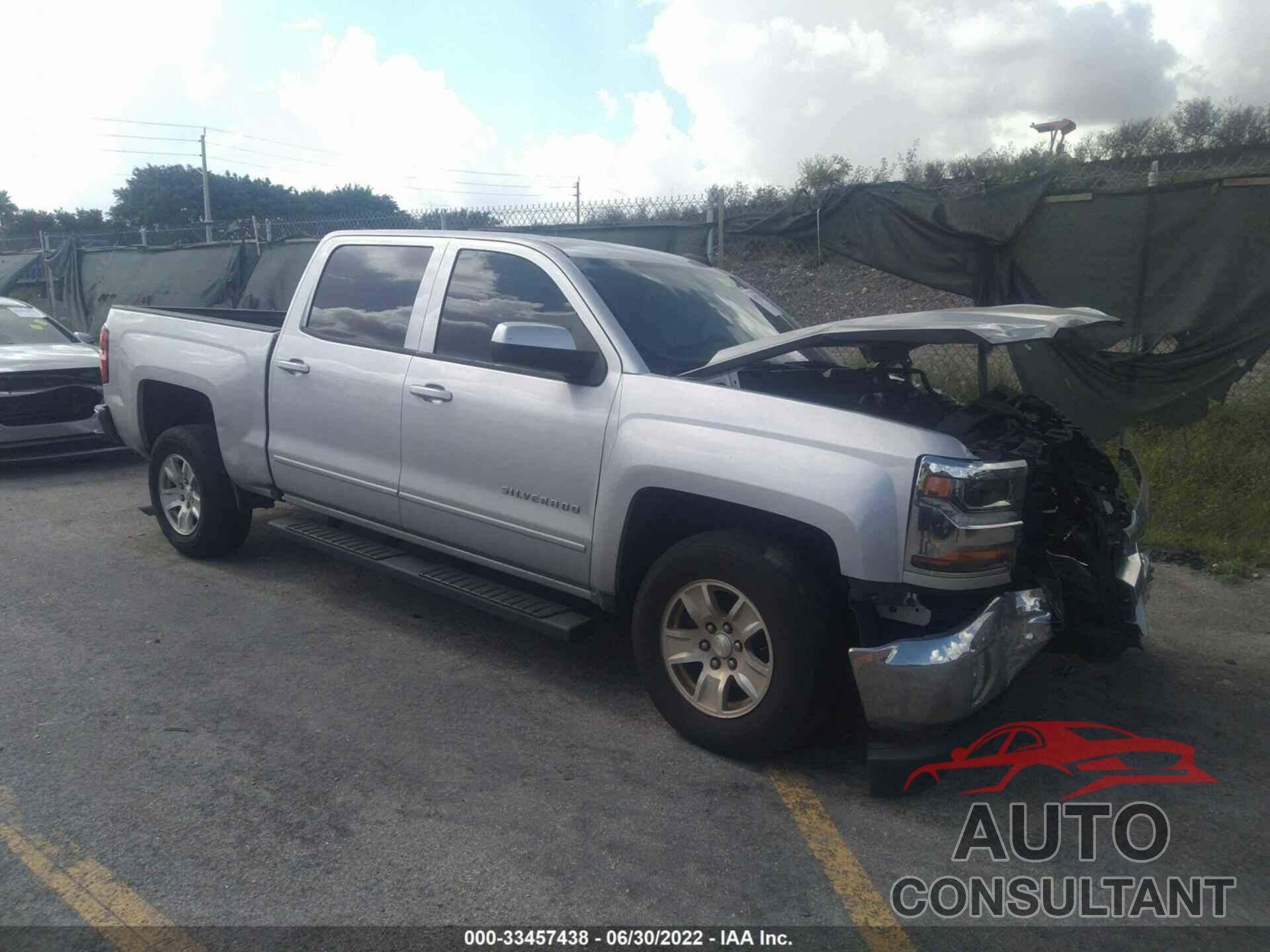 CHEVROLET SILVERADO 1500 2017 - 3GCPCREC1HG117574
