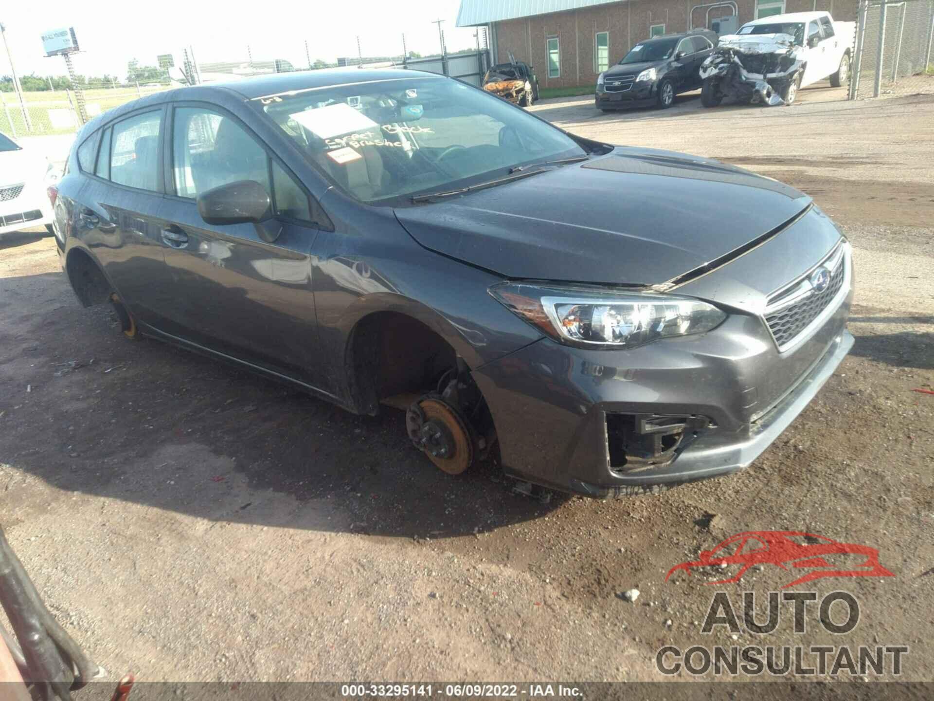 SUBARU IMPREZA 2019 - 4S3GTAB63K3706880