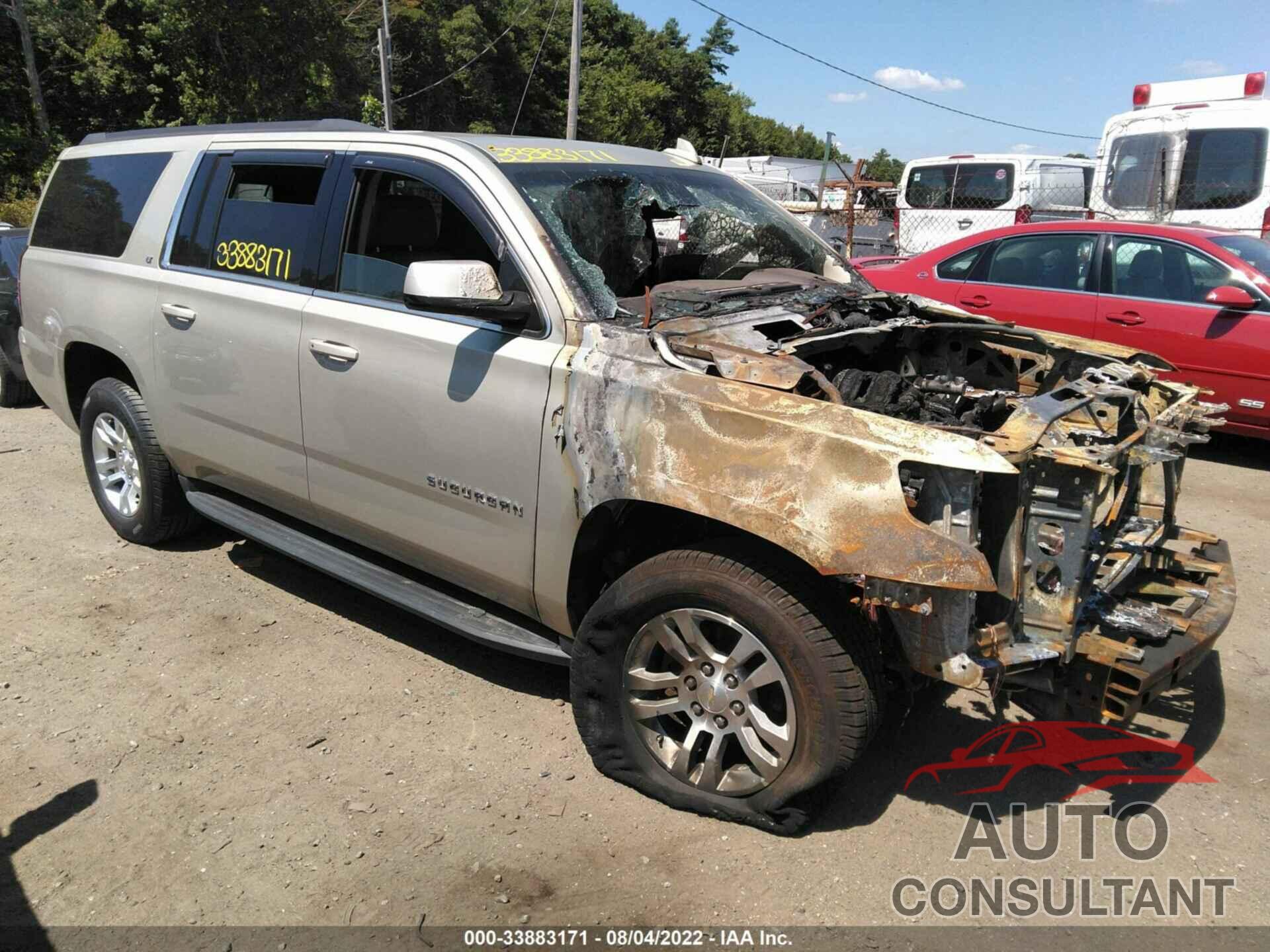 CHEVROLET SUBURBAN 2016 - 1GNSKHKC0GR403661