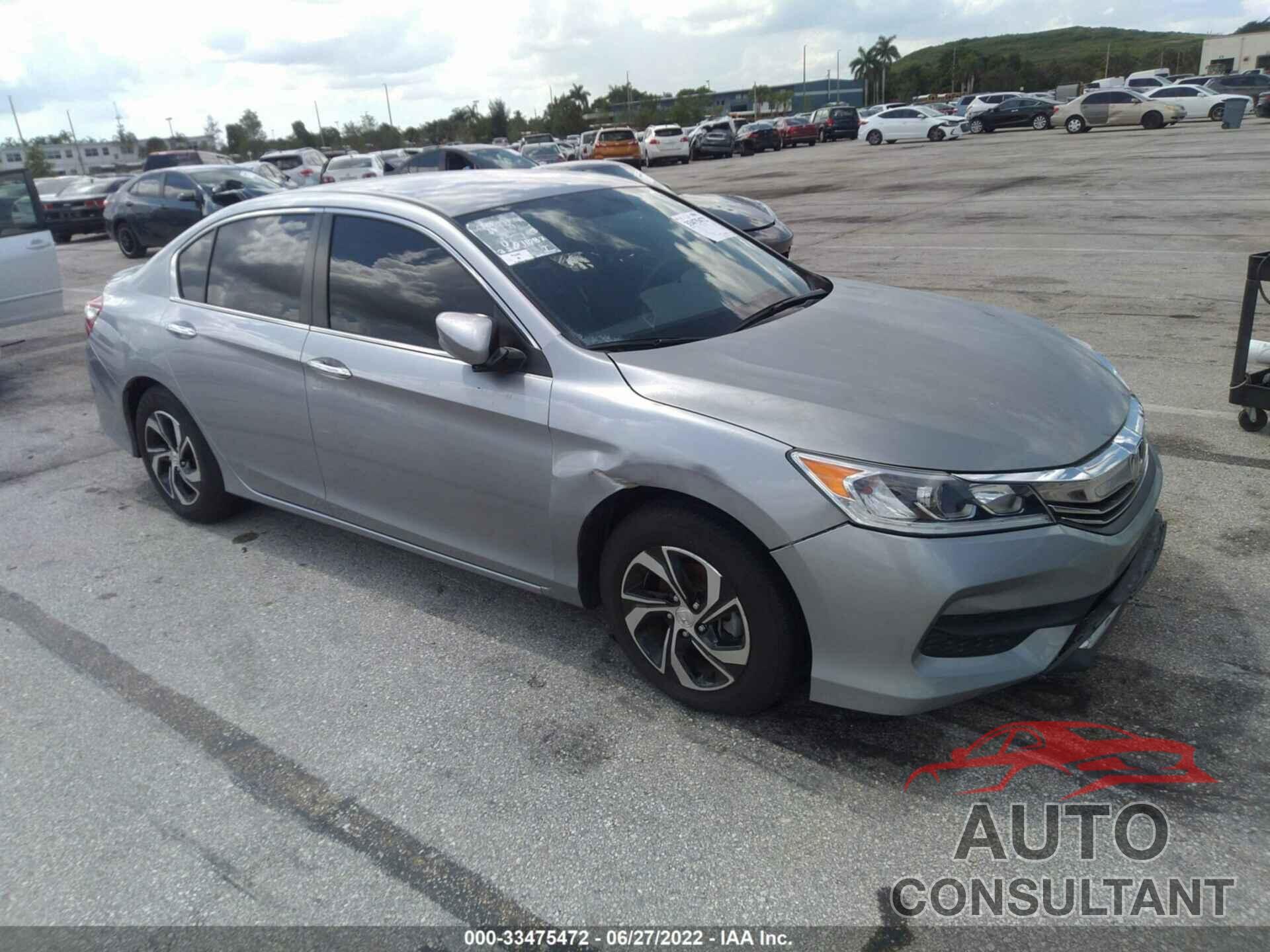 HONDA ACCORD SEDAN 2017 - 1HGCR2F37HA218976