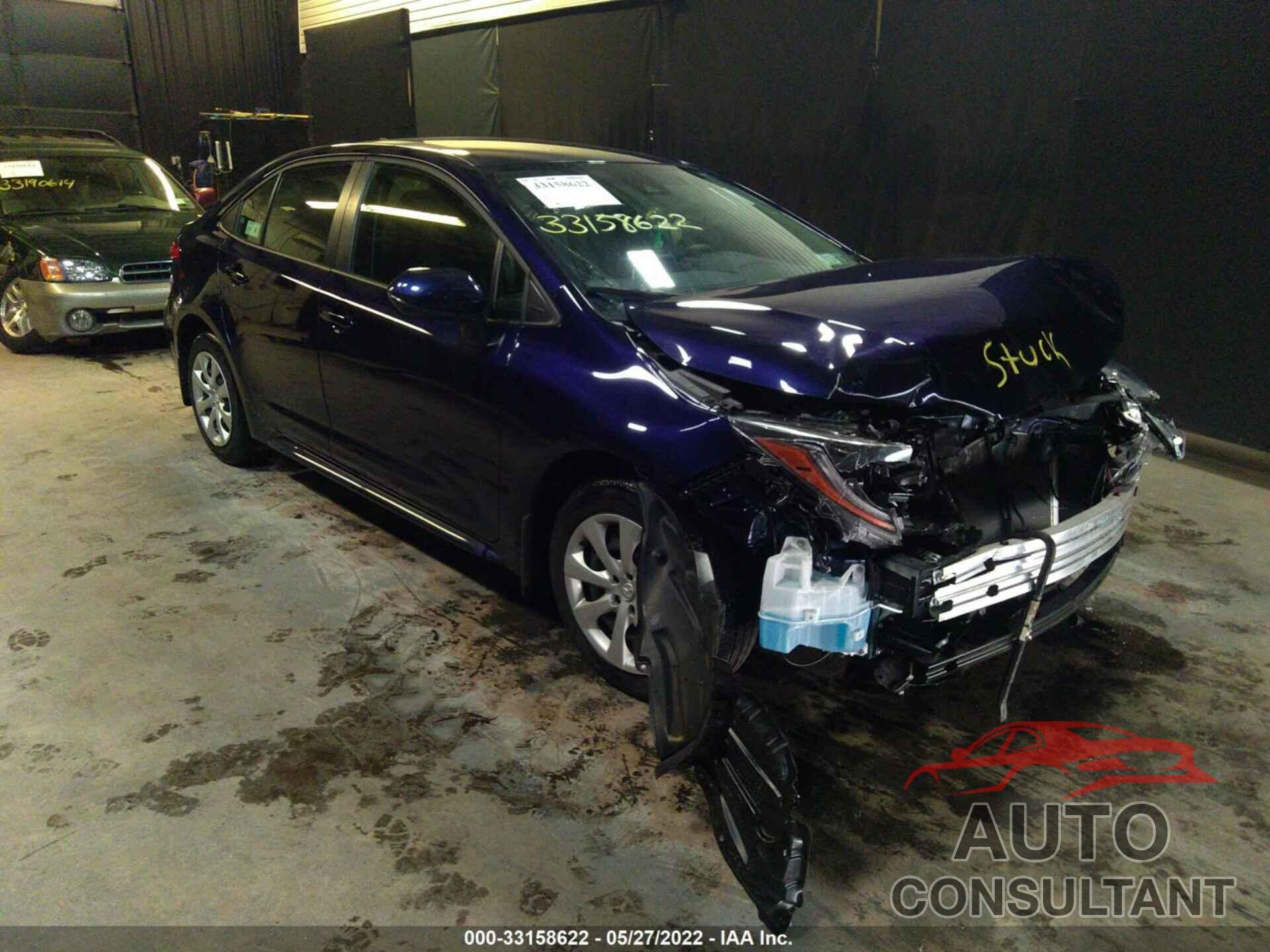 TOYOTA COROLLA 2021 - JTDEPMAE1MJ179197