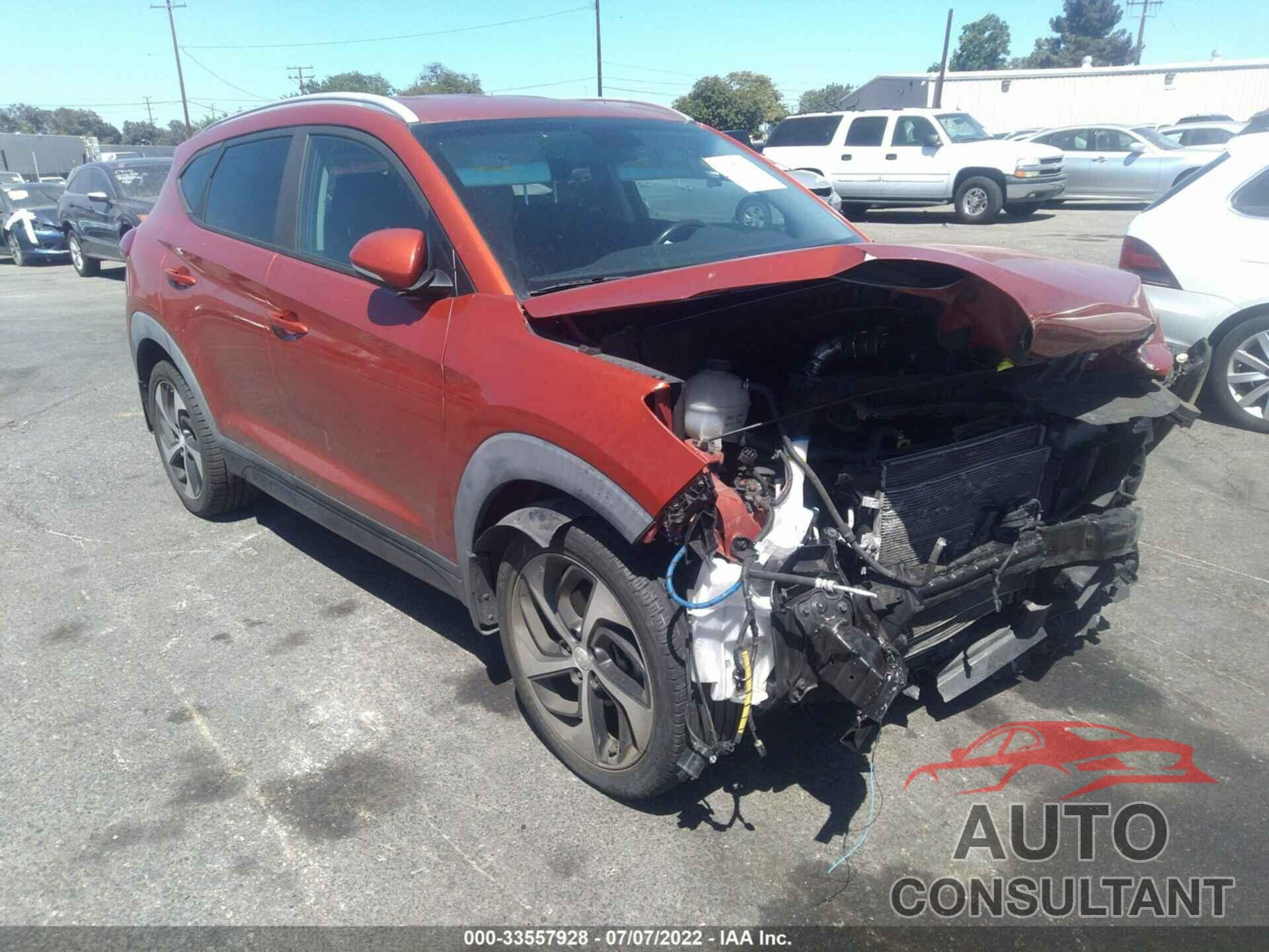HYUNDAI TUCSON 2016 - KM8J33A22GU143074
