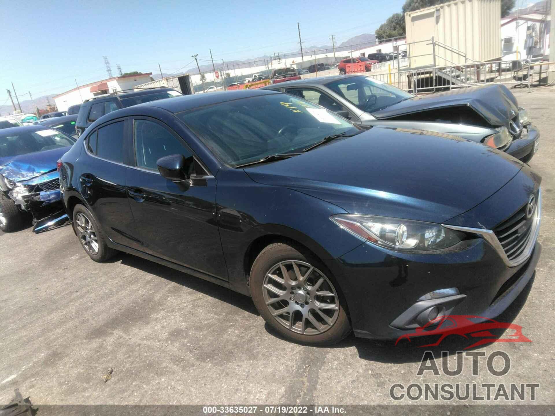 MAZDA MAZDA3 2016 - 3MZBM1X75GM248240