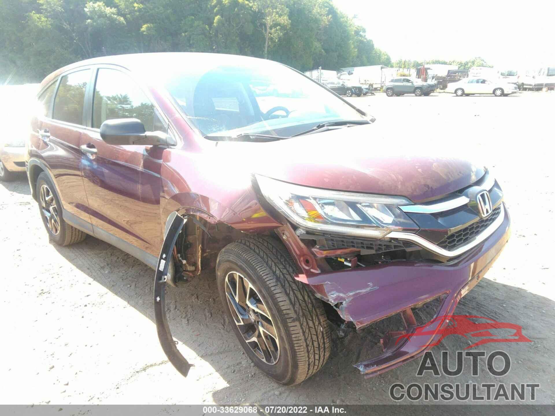 HONDA CR-V 2016 - 5J6RM4H44GL073000