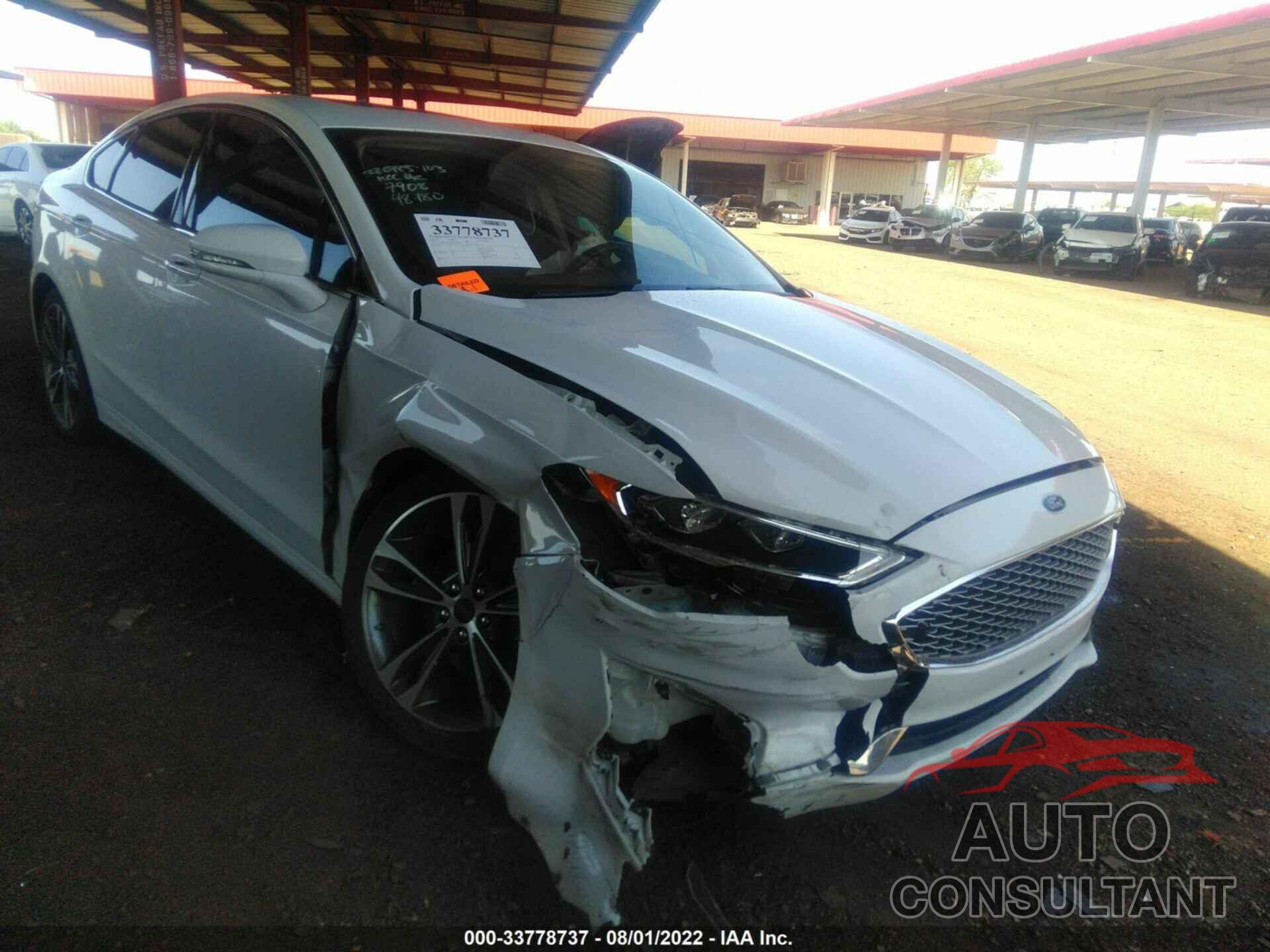 FORD FUSION 2019 - 3FA6P0D91KR137908