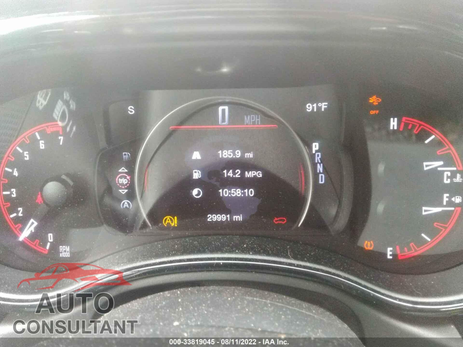 DODGE DURANGO 2021 - 1C4RDJEG9MC634564