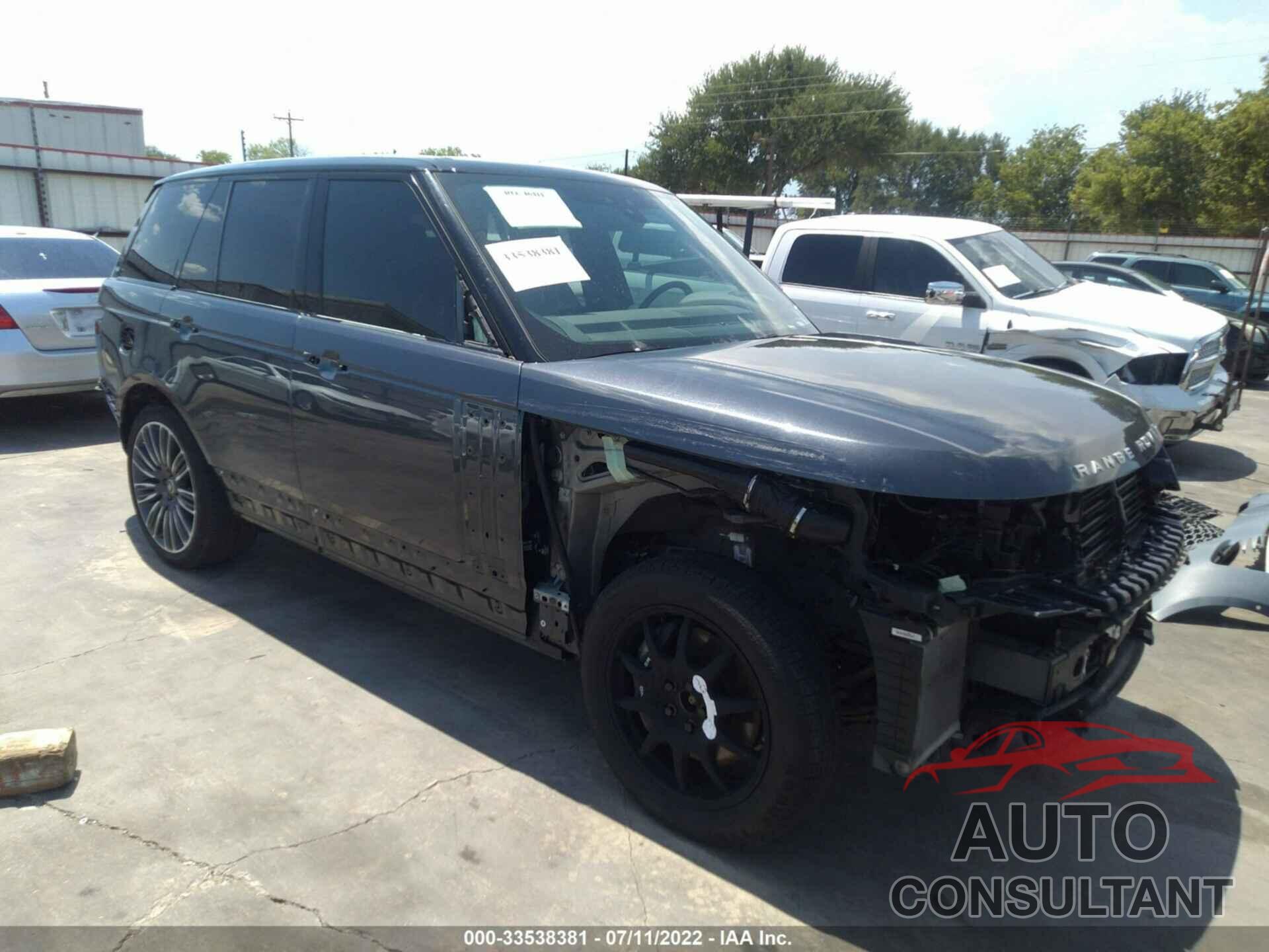 LAND ROVER RANGE ROVER 2018 - SALGS2RE2JA388890