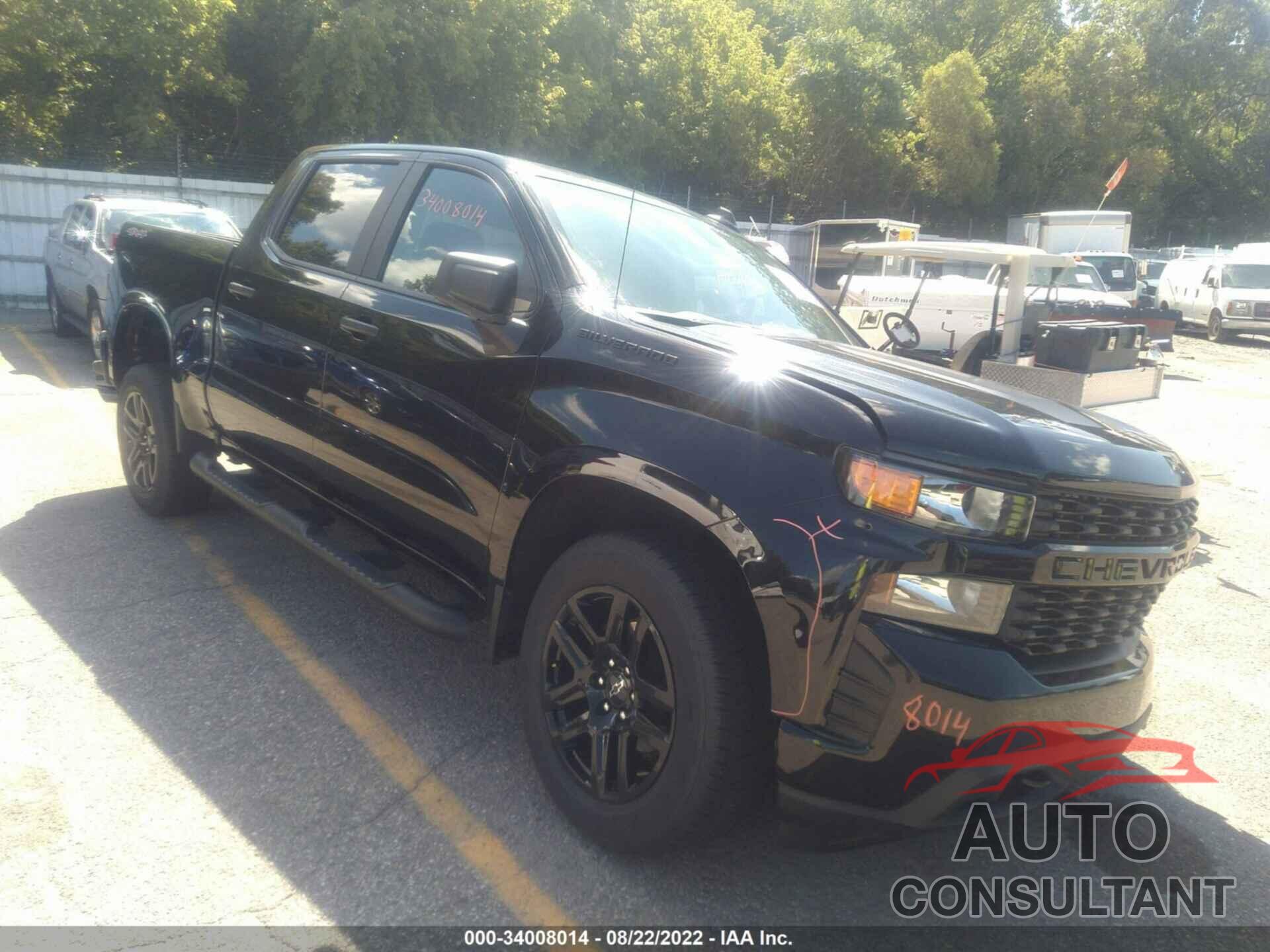 CHEVROLET SILVERADO 1500 2021 - 1GCPYBEK1MZ235053