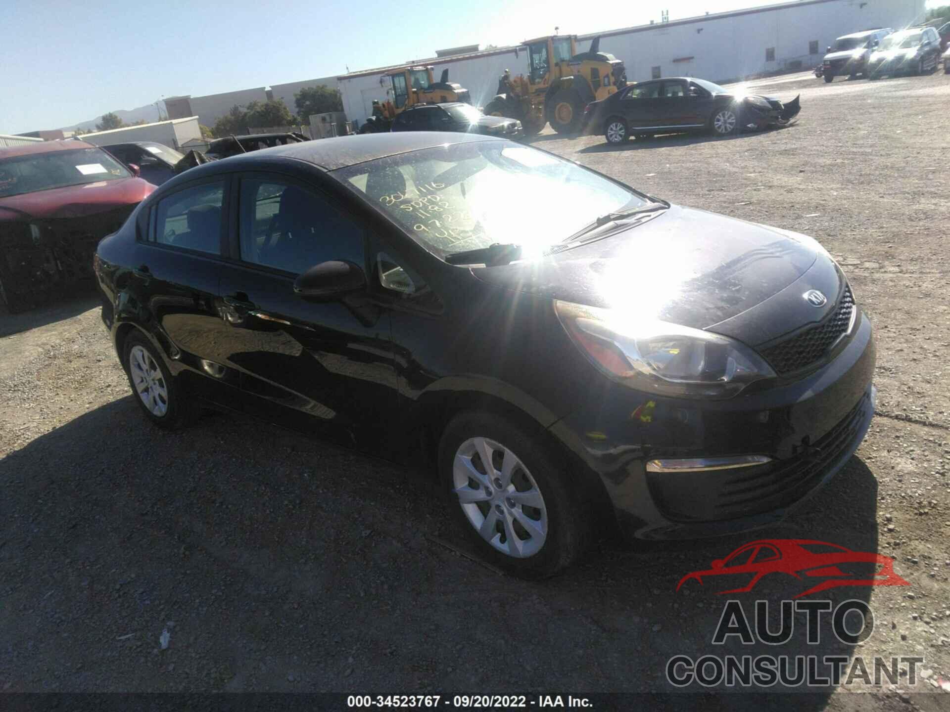 KIA RIO 2017 - KNADM4A33H6046644