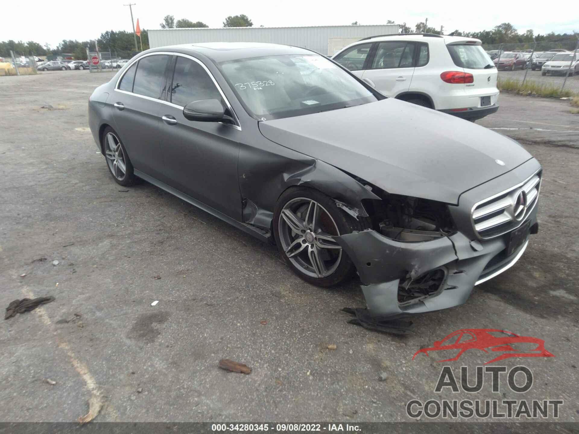 MERCEDES-BENZ E-CLASS 2017 - WDDZF4JB6HA162434