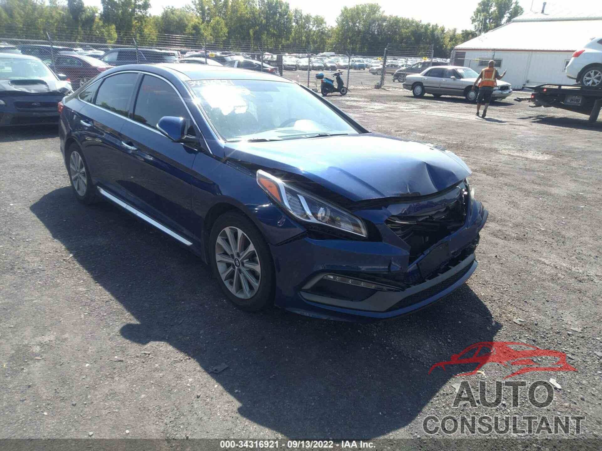 HYUNDAI SONATA 2016 - 5NPE34AF0GH263304
