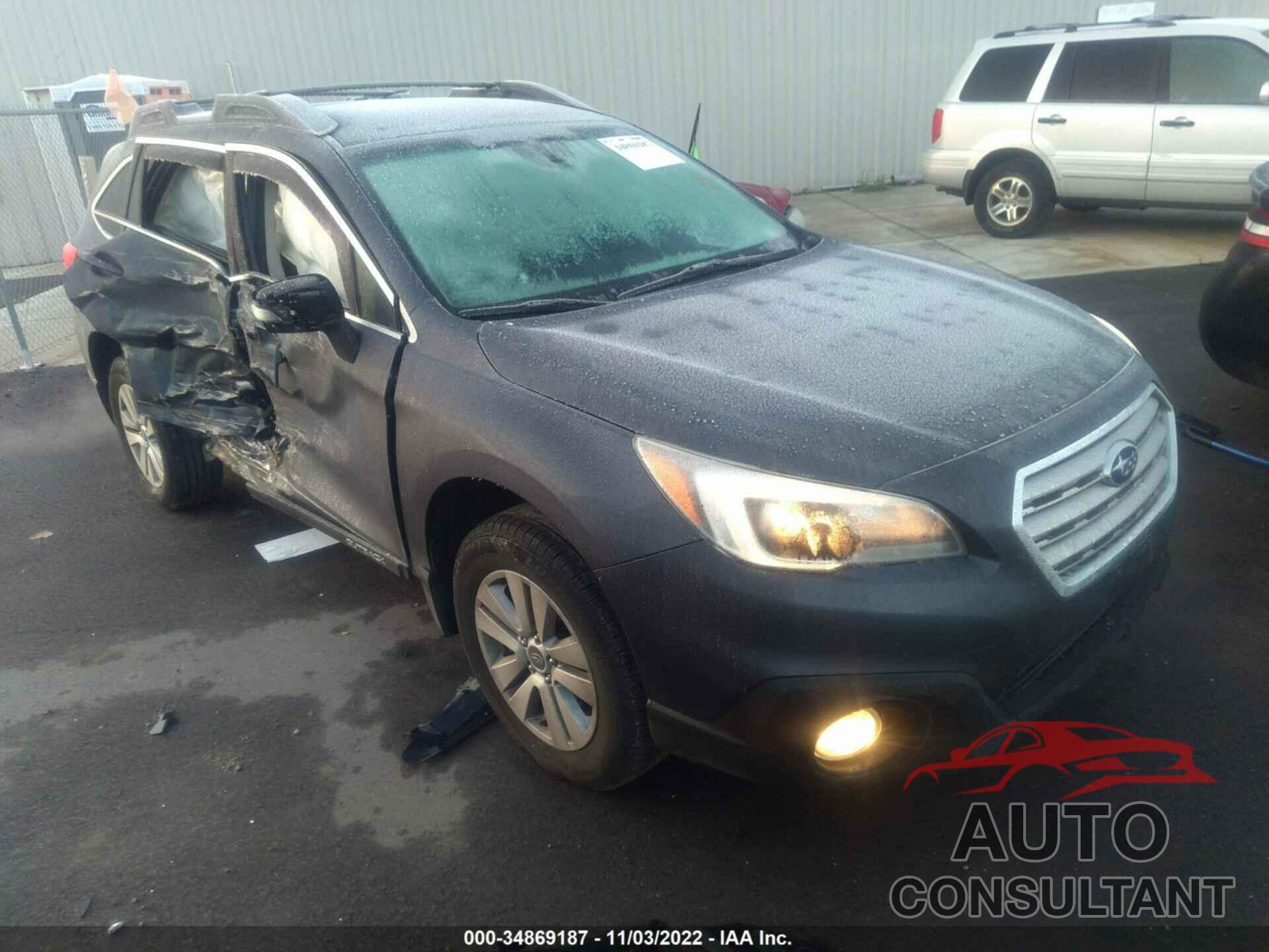 SUBARU OUTBACK 2017 - 4S4BSAFC8H3338598