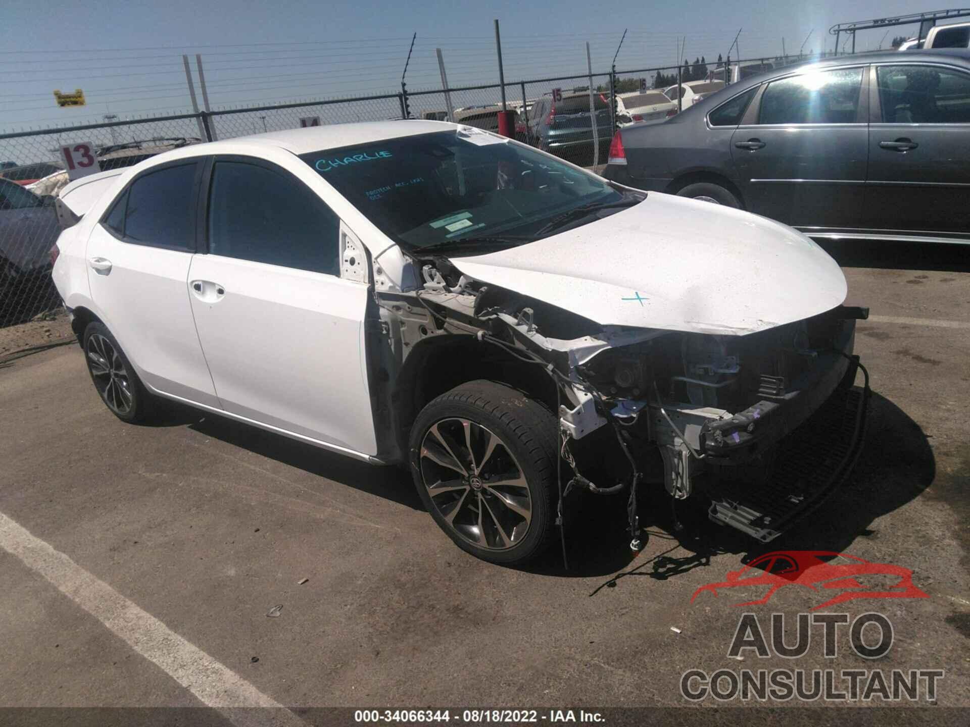 TOYOTA COROLLA 2017 - 5YFBURHE4HP708562