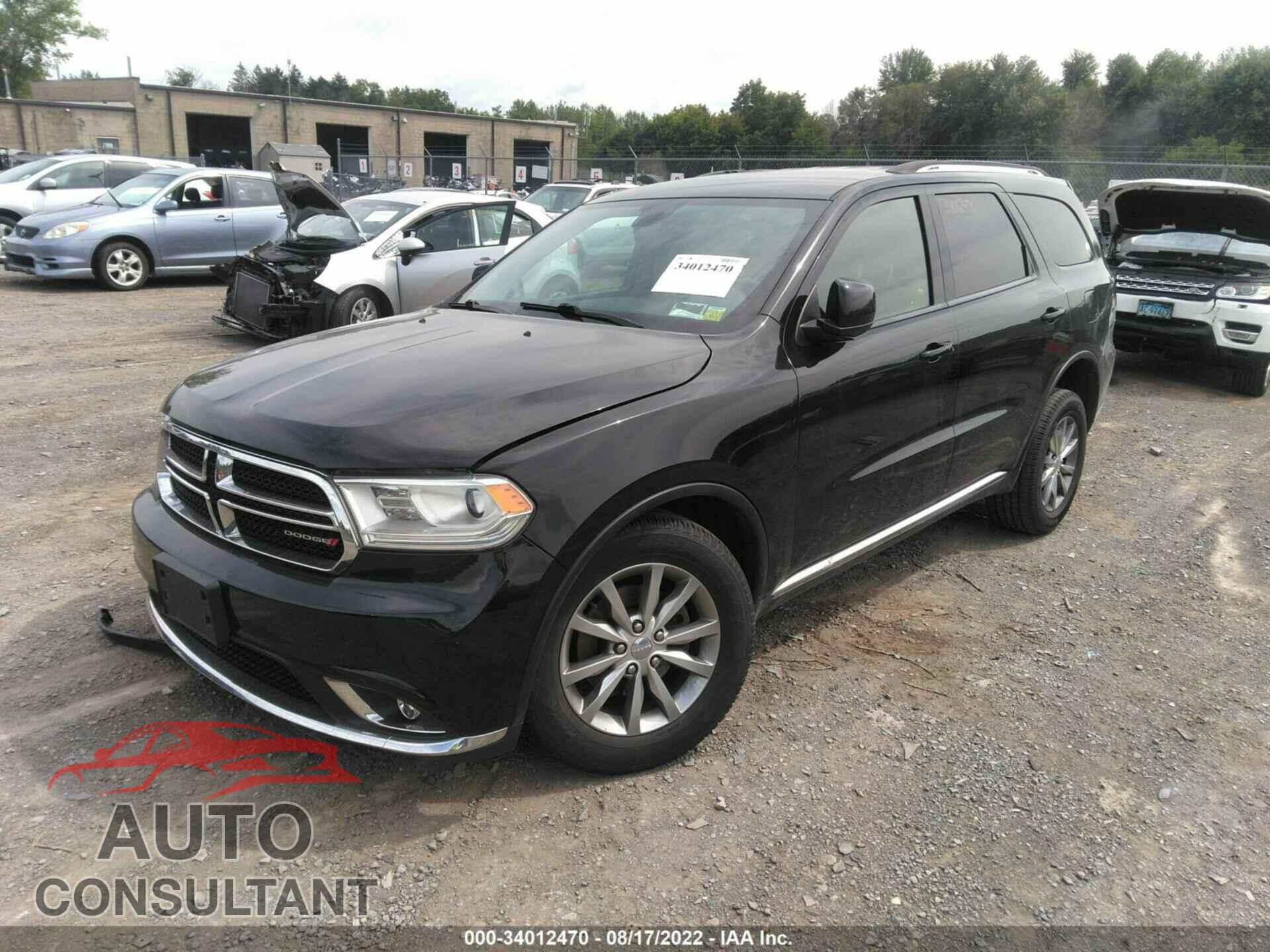 DODGE DURANGO 2017 - 1C4RDJAG1HC737442