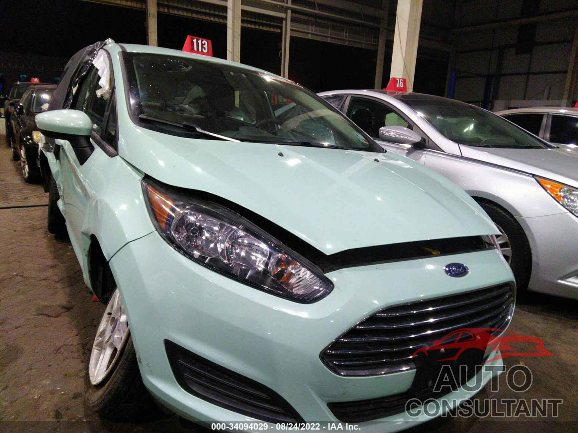 FORD FIESTA 2017 - 00ADP4BJ7HM121889