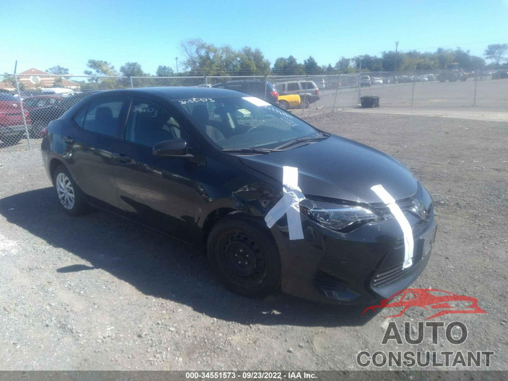 TOYOTA COROLLA 2019 - 2T1BURHE0KC239557