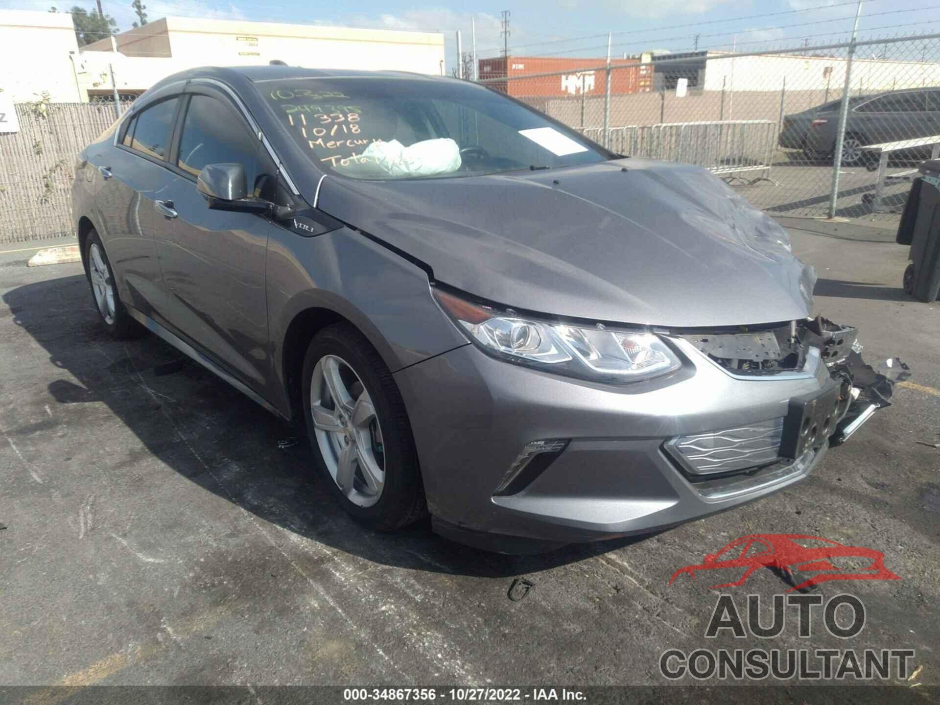 CHEVROLET VOLT 2019 - 1G1RC6S53KU106070