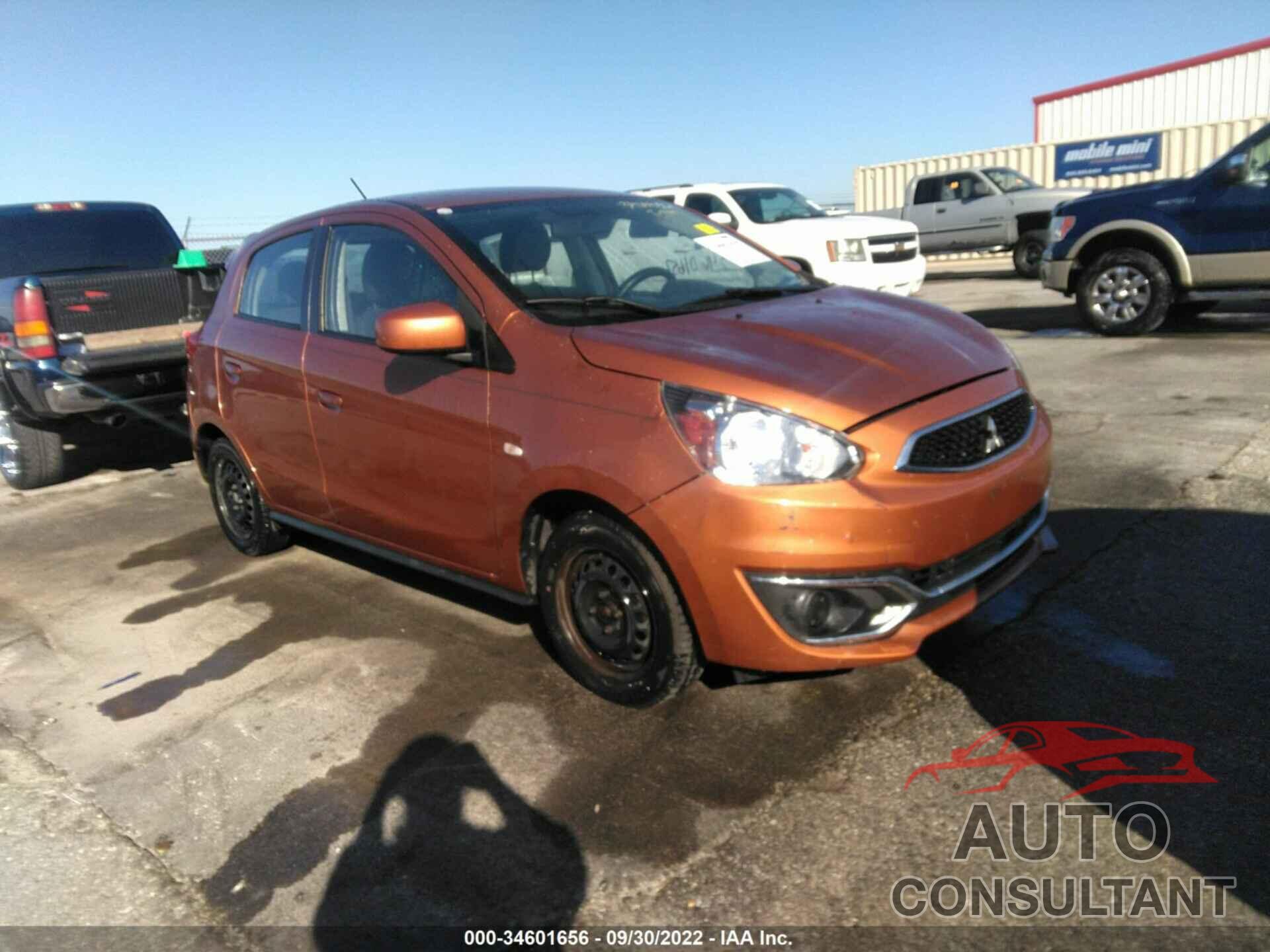 MITSUBISHI MIRAGE 2018 - ML32A3HJ1JH006089