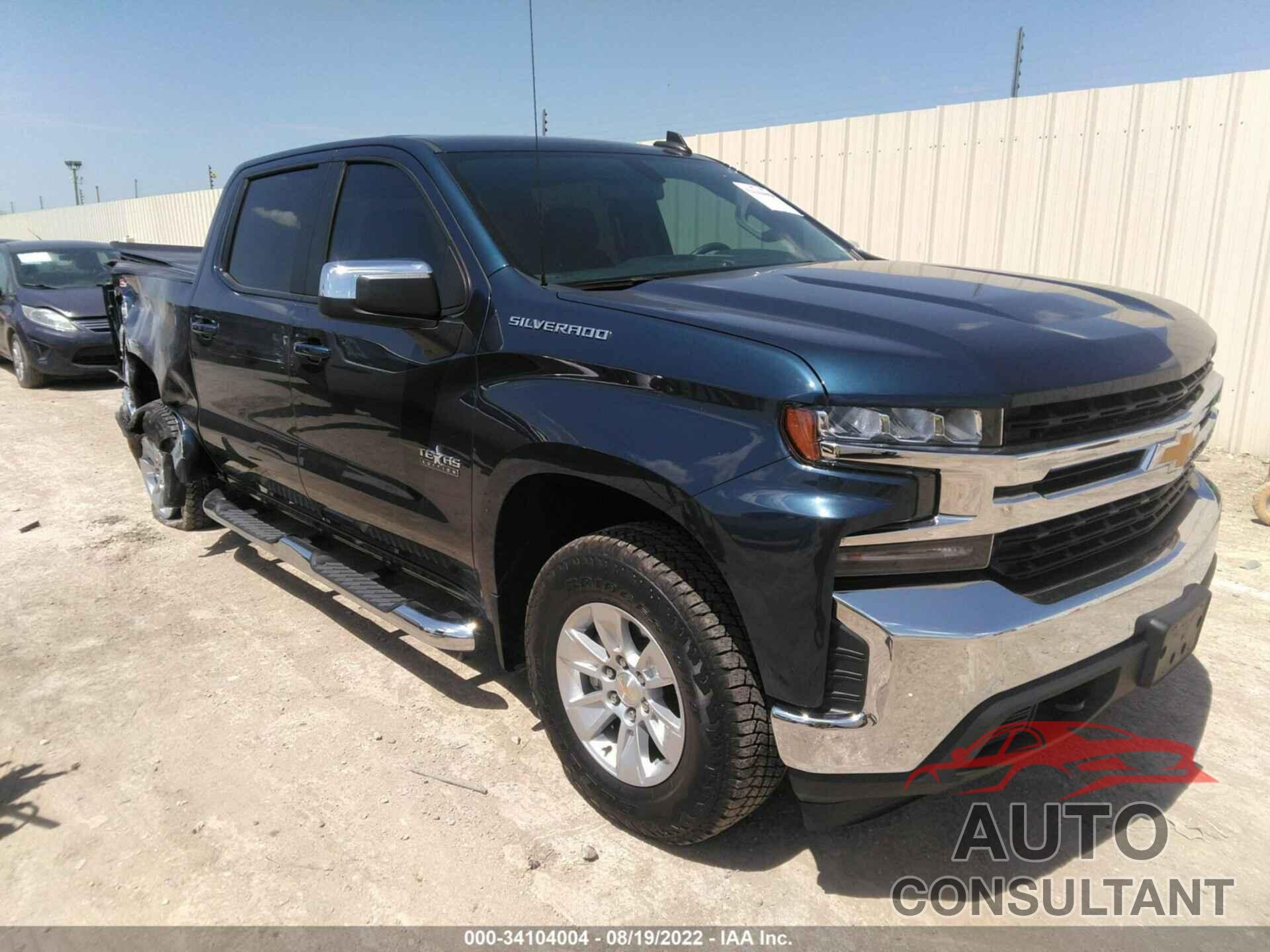 CHEVROLET SILVERADO 1500 2021 - 3GCUYDED8MG160545