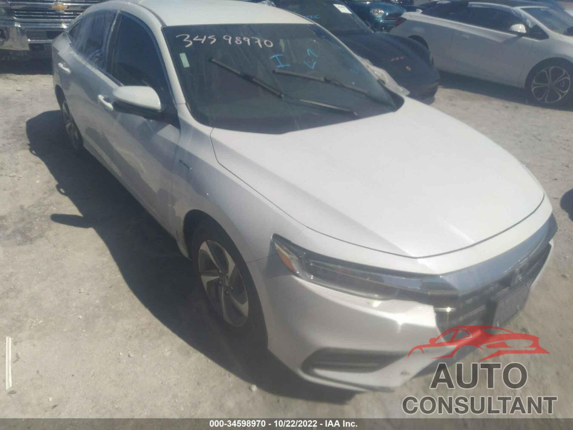 HONDA INSIGHT 2020 - 19XZE4F5XLE006516