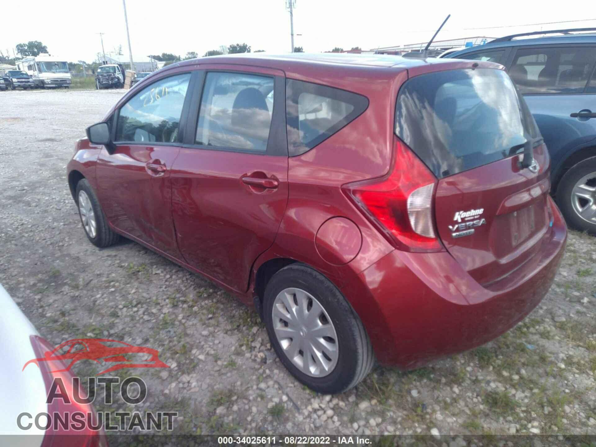 NISSAN VERSA NOTE 2016 - 3N1CE2CP2GL379621