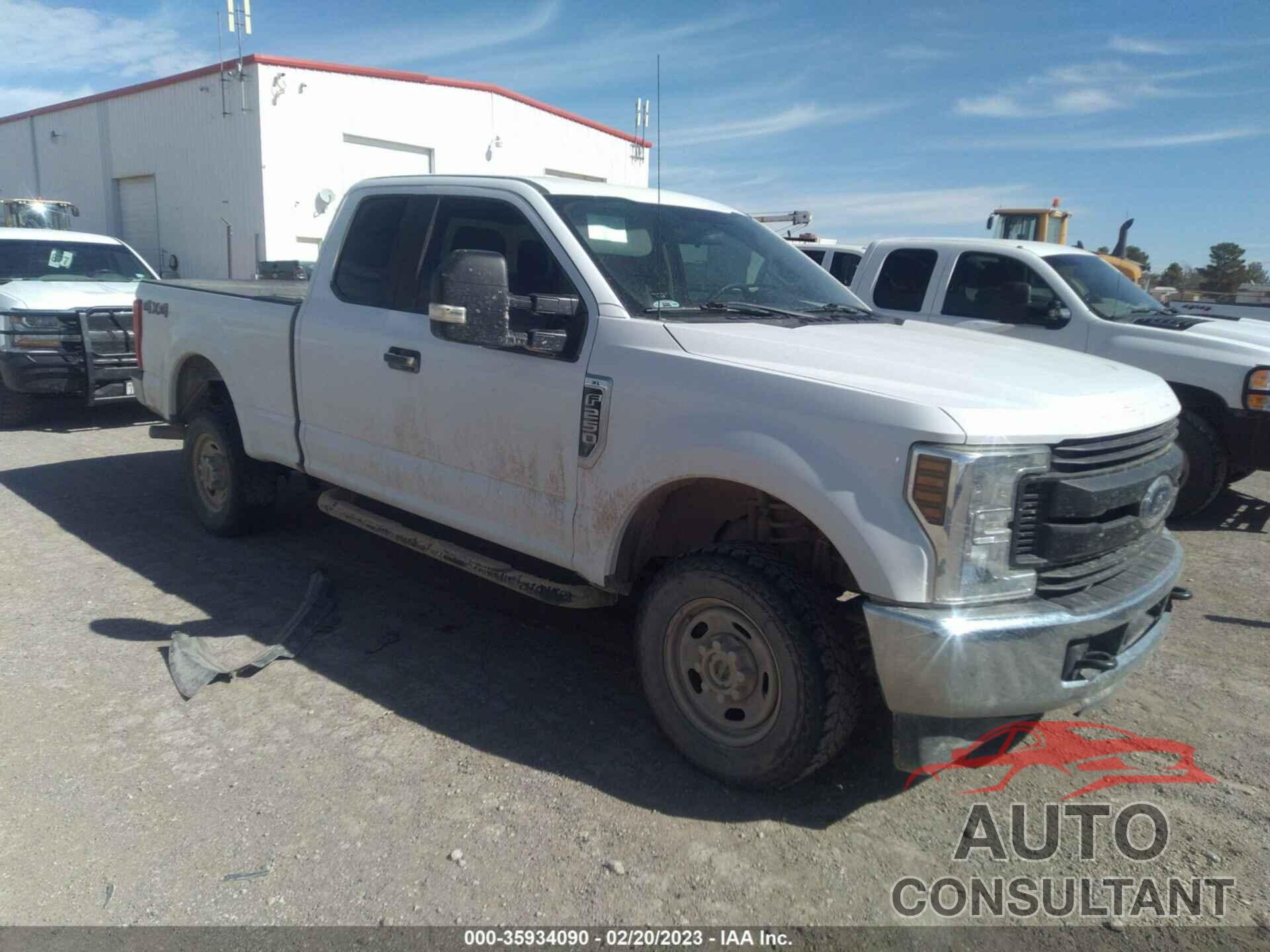 FORD SUPER DUTY F-250 SRW 2019 - 1FT7X2B66KEG49332