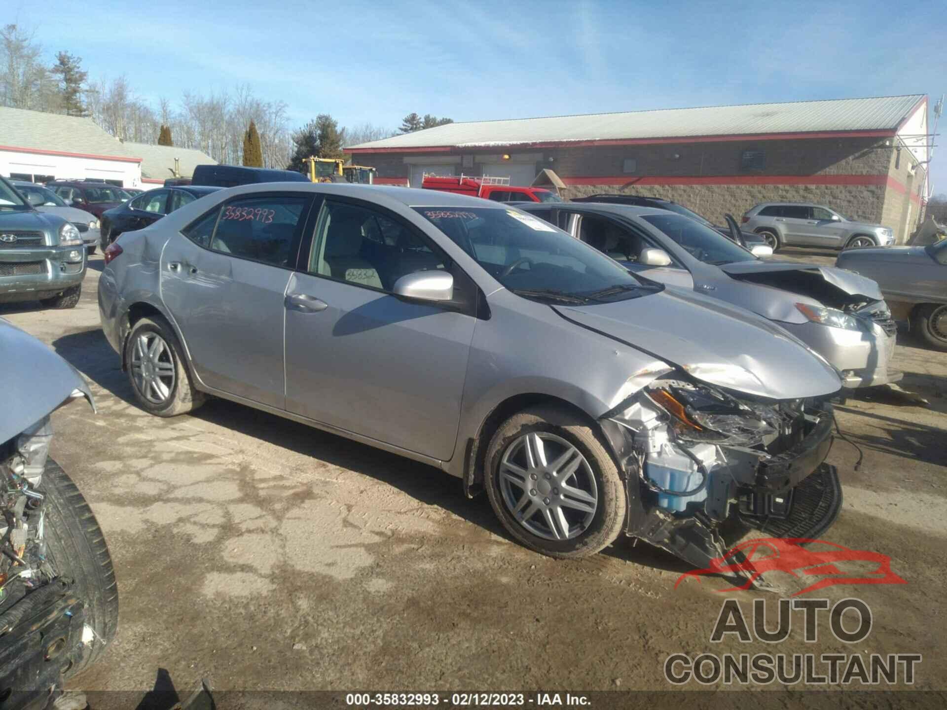 TOYOTA COROLLA 2017 - 2T1BURHE8HC848114