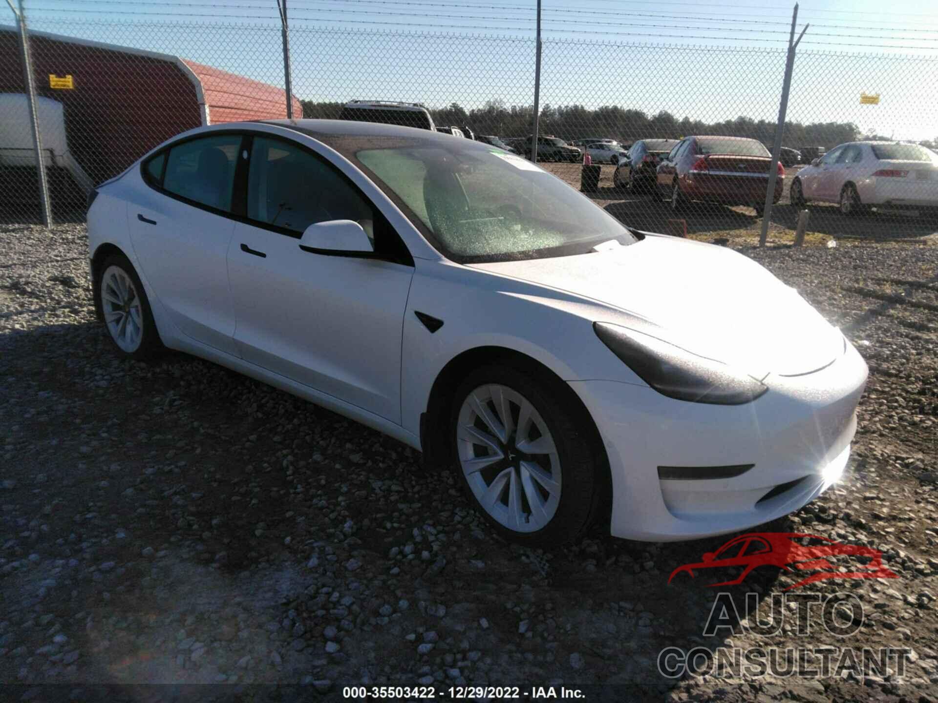 TESLA MODEL 3 2021 - 5YJ3E1EA4MF982662