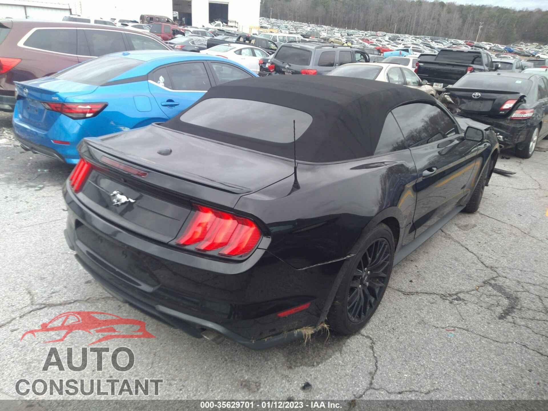 FORD MUSTANG 2018 - 1FATP8UH2J5117855