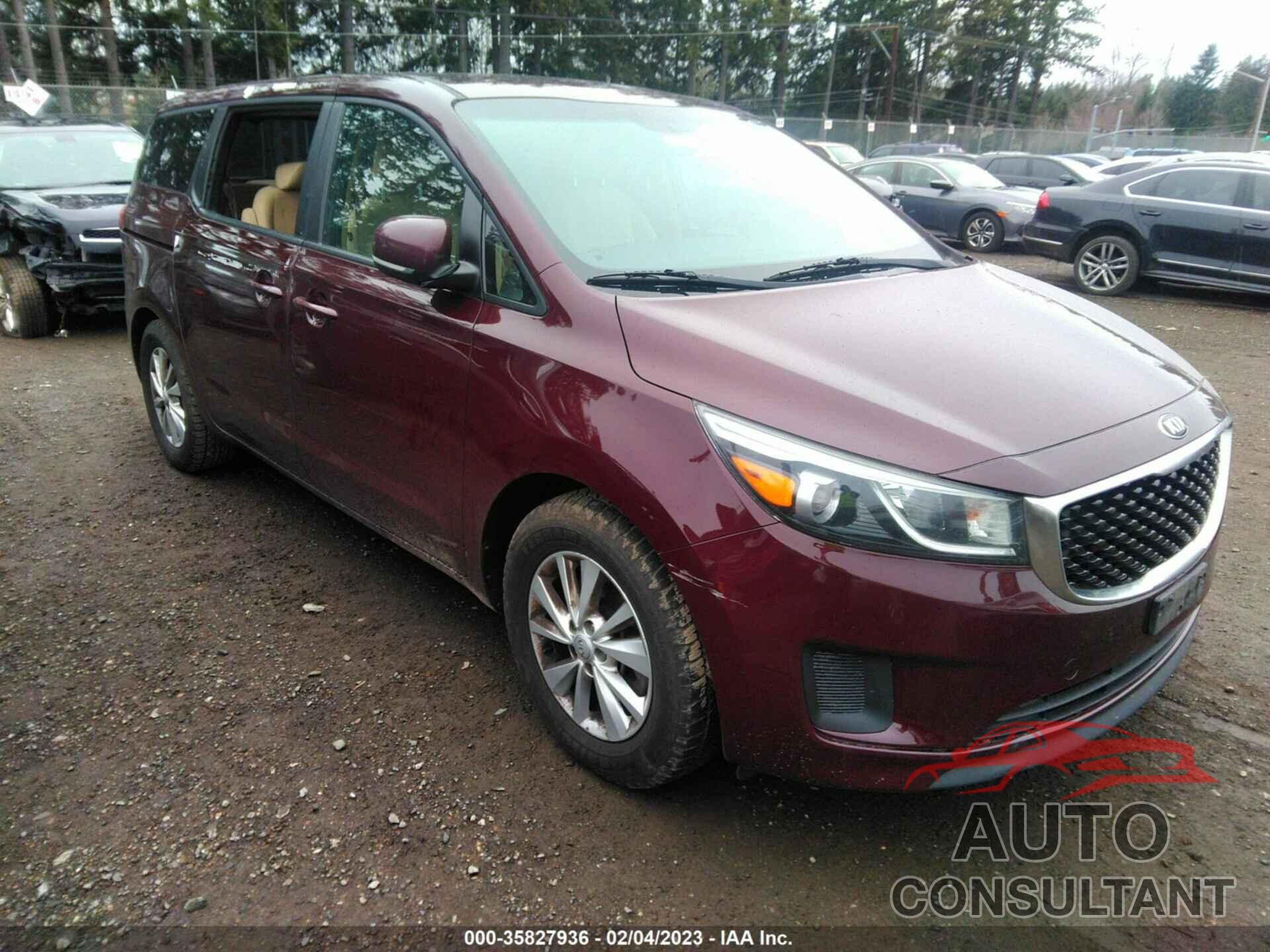 KIA SEDONA 2017 - KNDMB5C1XH6243496