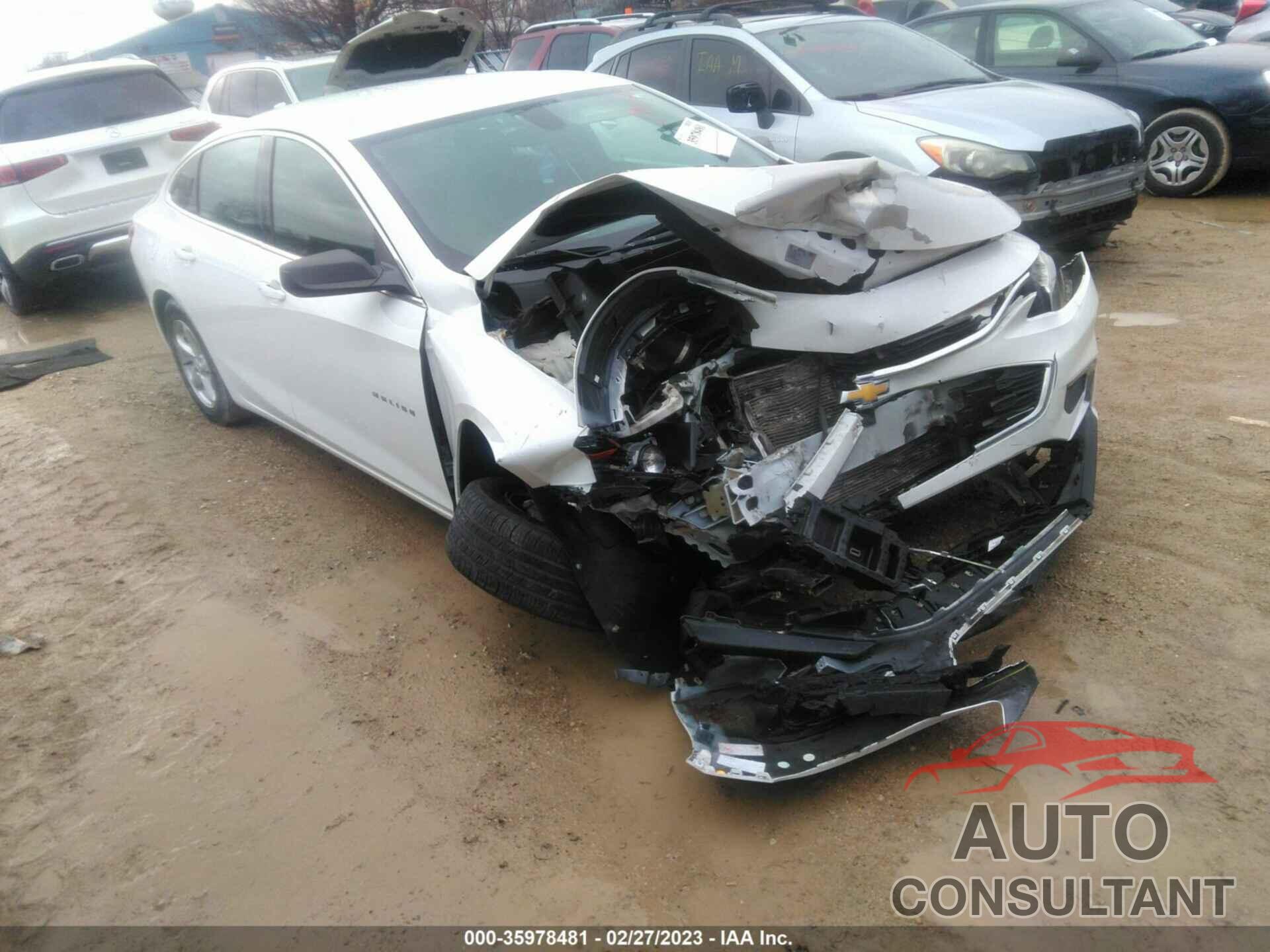 CHEVROLET MALIBU 2017 - 1G1ZC5ST9HF158745