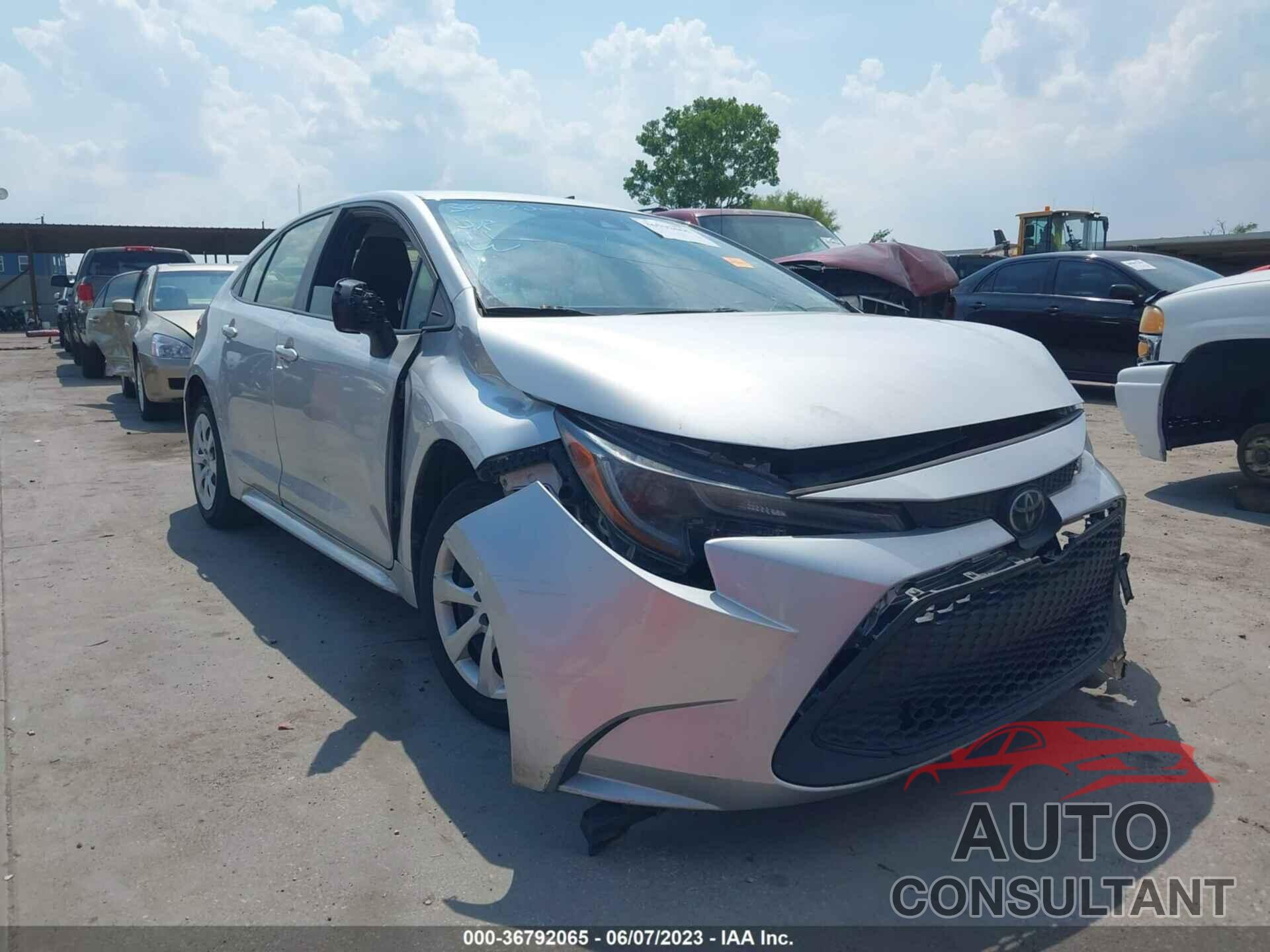 TOYOTA COROLLA 2020 - JTDEPRAE1LJ034561