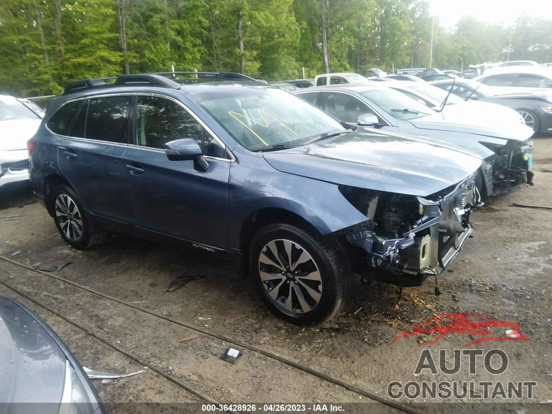 SUBARU OUTBACK 2017 - 4S4BSAKC8H3351681
