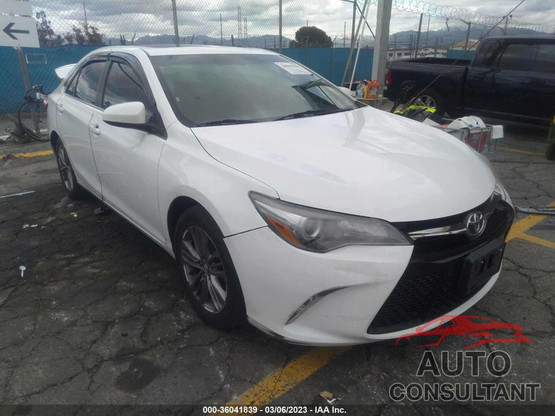 TOYOTA CAMRY 2017 - 4T1BF1FK8HU300911