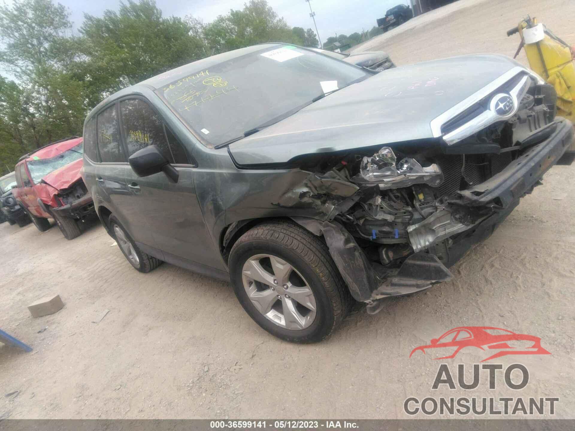 SUBARU FORESTER 2016 - JF2SJAAC0GH471244