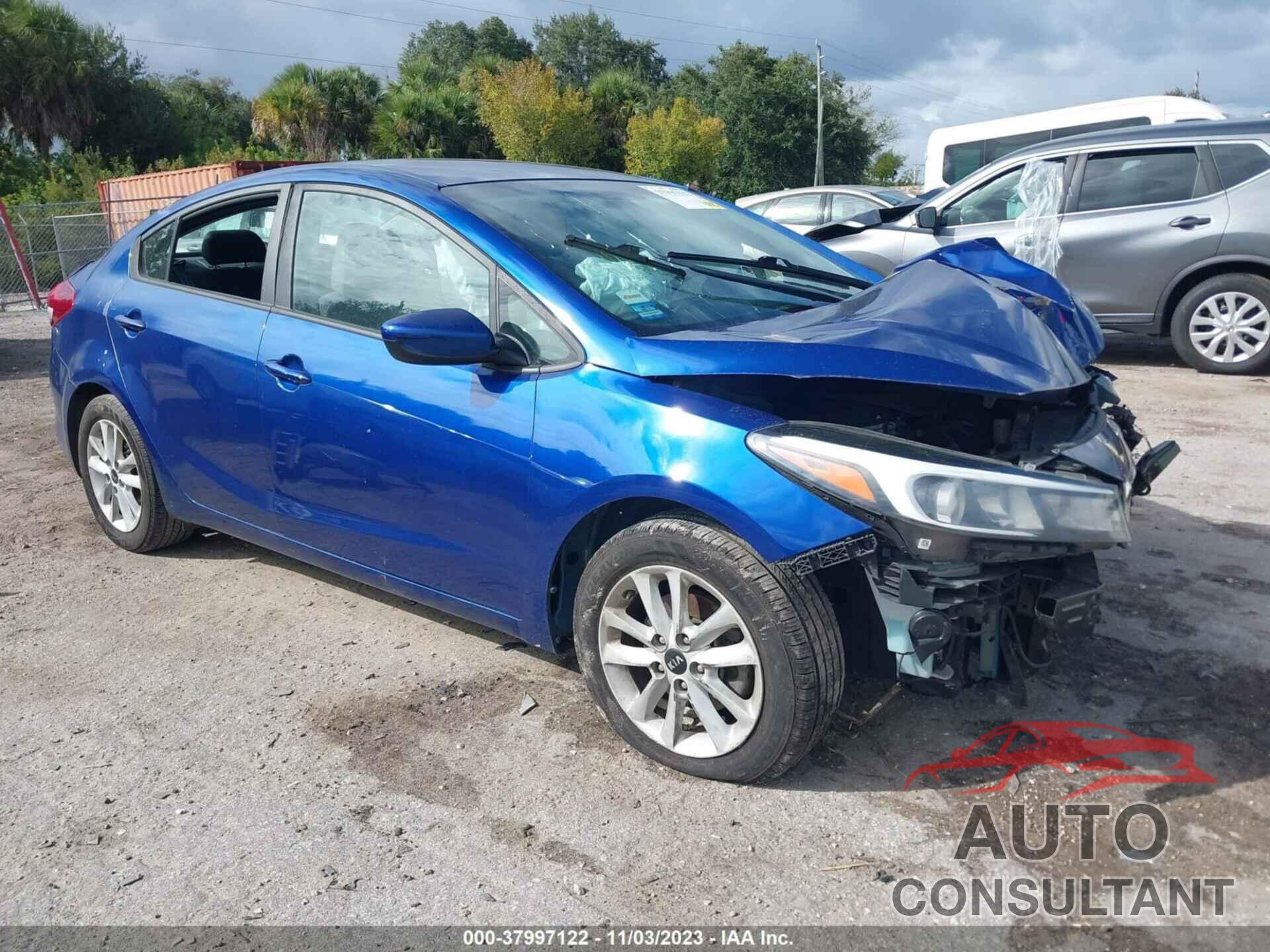 KIA FORTE 2017 - 3KPFL4A70HE074302