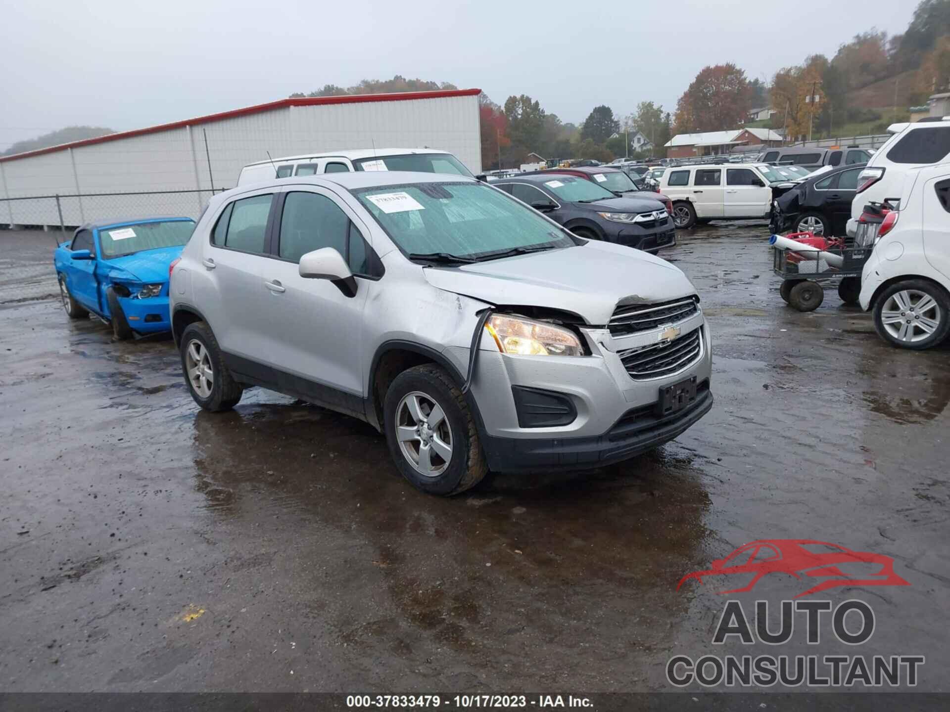 CHEVROLET TRAX 2016 - 3GNCJNSB3GL235888