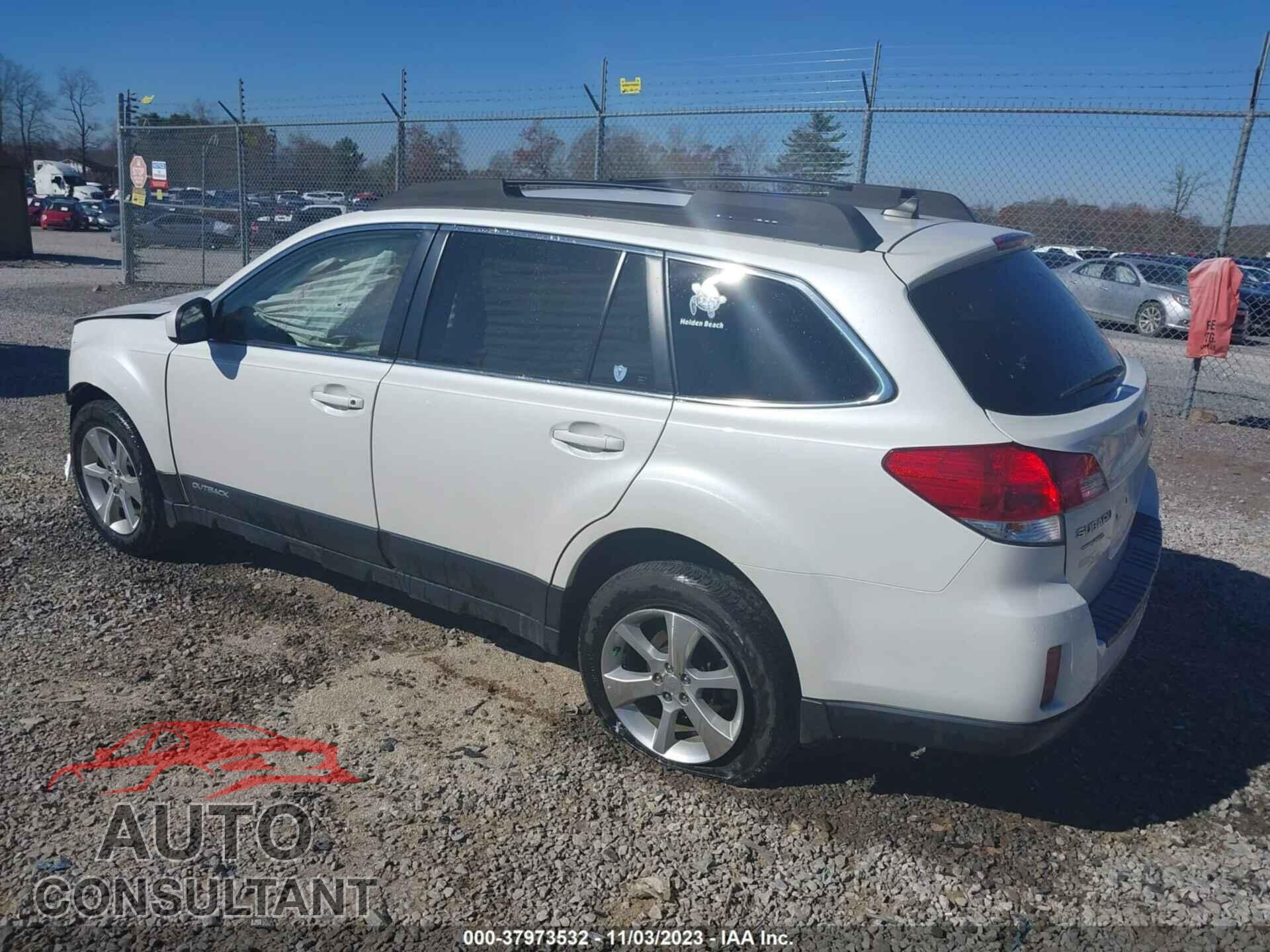 SUBARU OUTBACK 2013 - 4S4BRBLC9D3217143